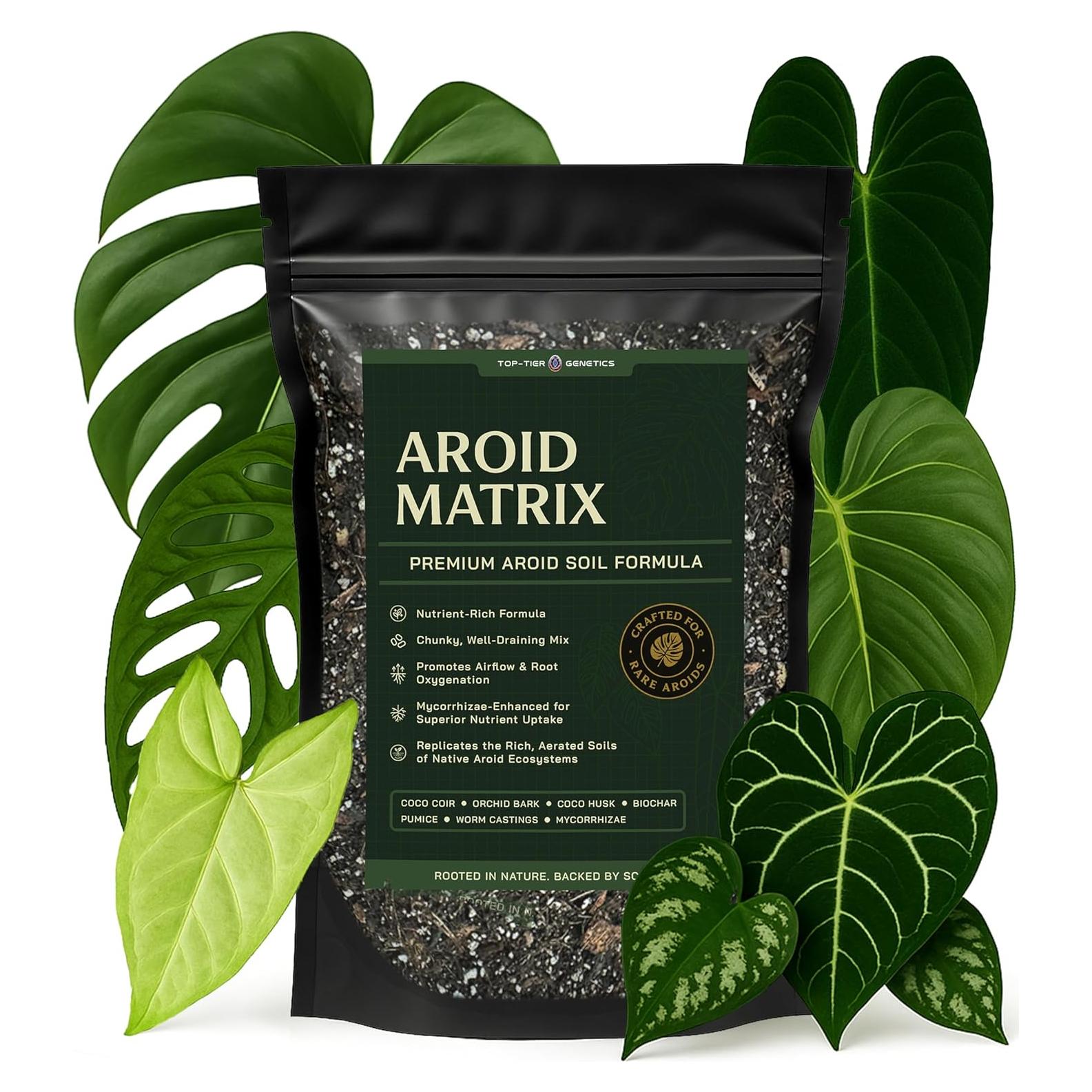 Mezcla de Suelo AROID Premium 1.89L para Aroides - Orgánico