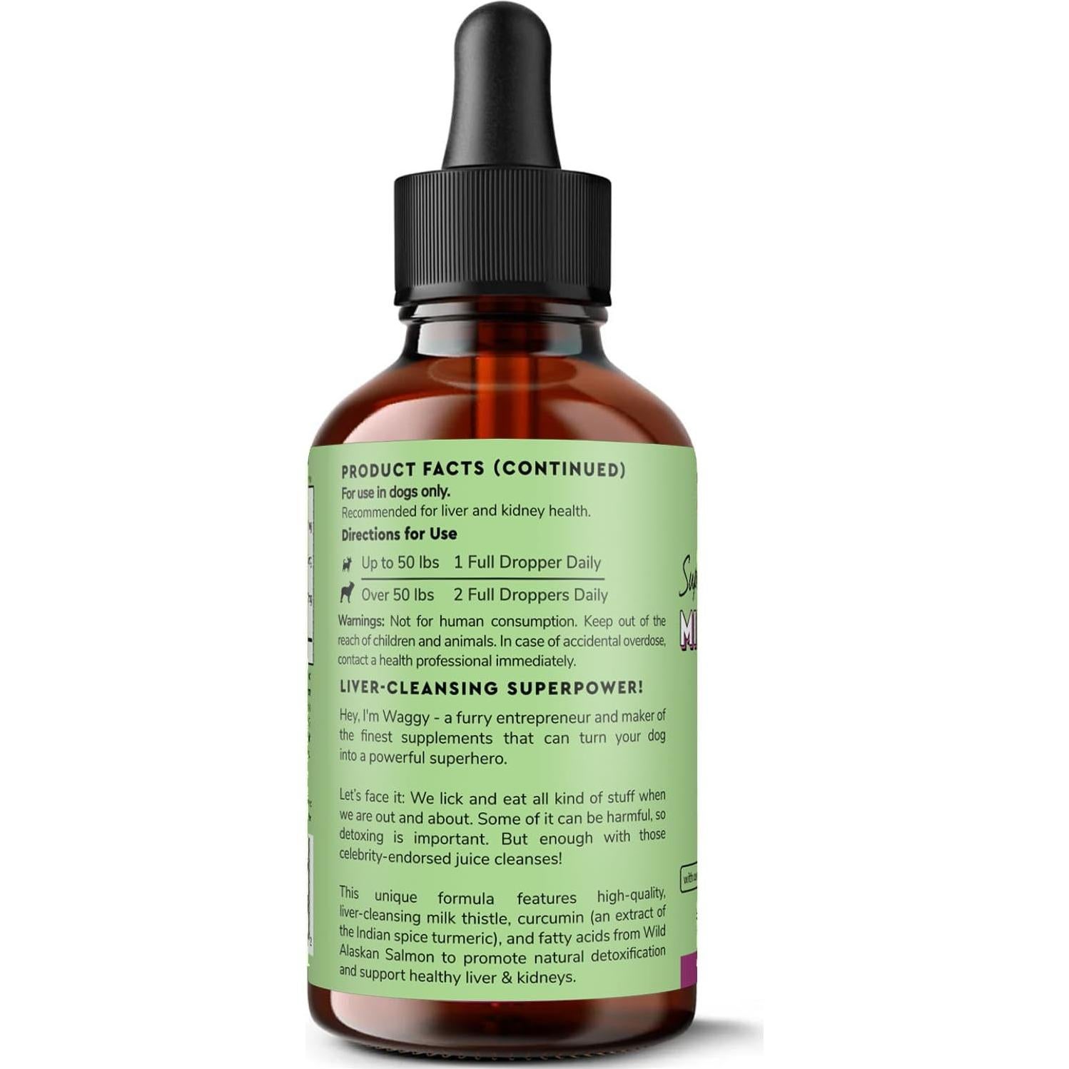 Suplemento Cardo Mariano para Perros Wonder Paws 56.7 g