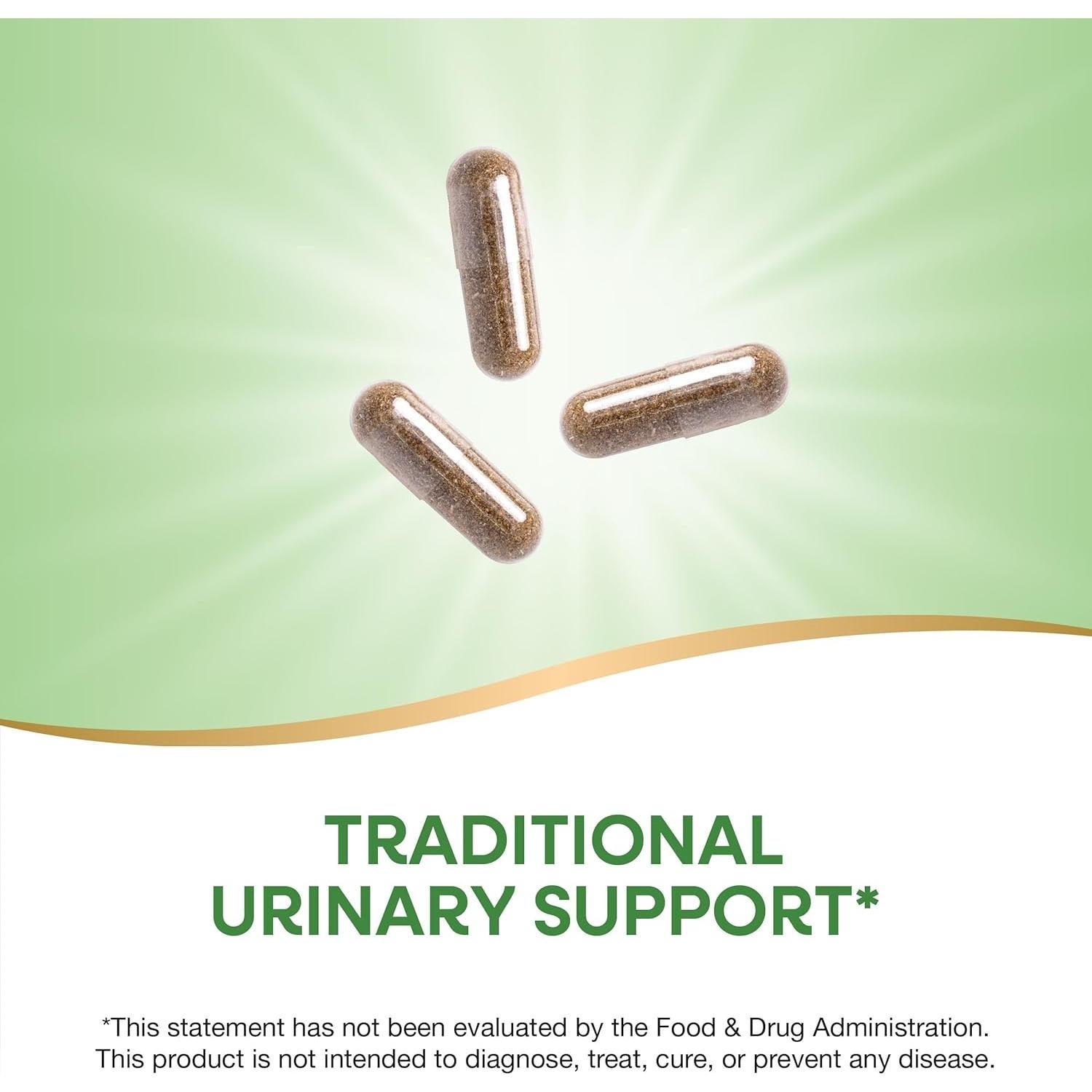 Hojas de Uva Ursi Nature's Way 100 Cápsulas Veganas 1110 mg