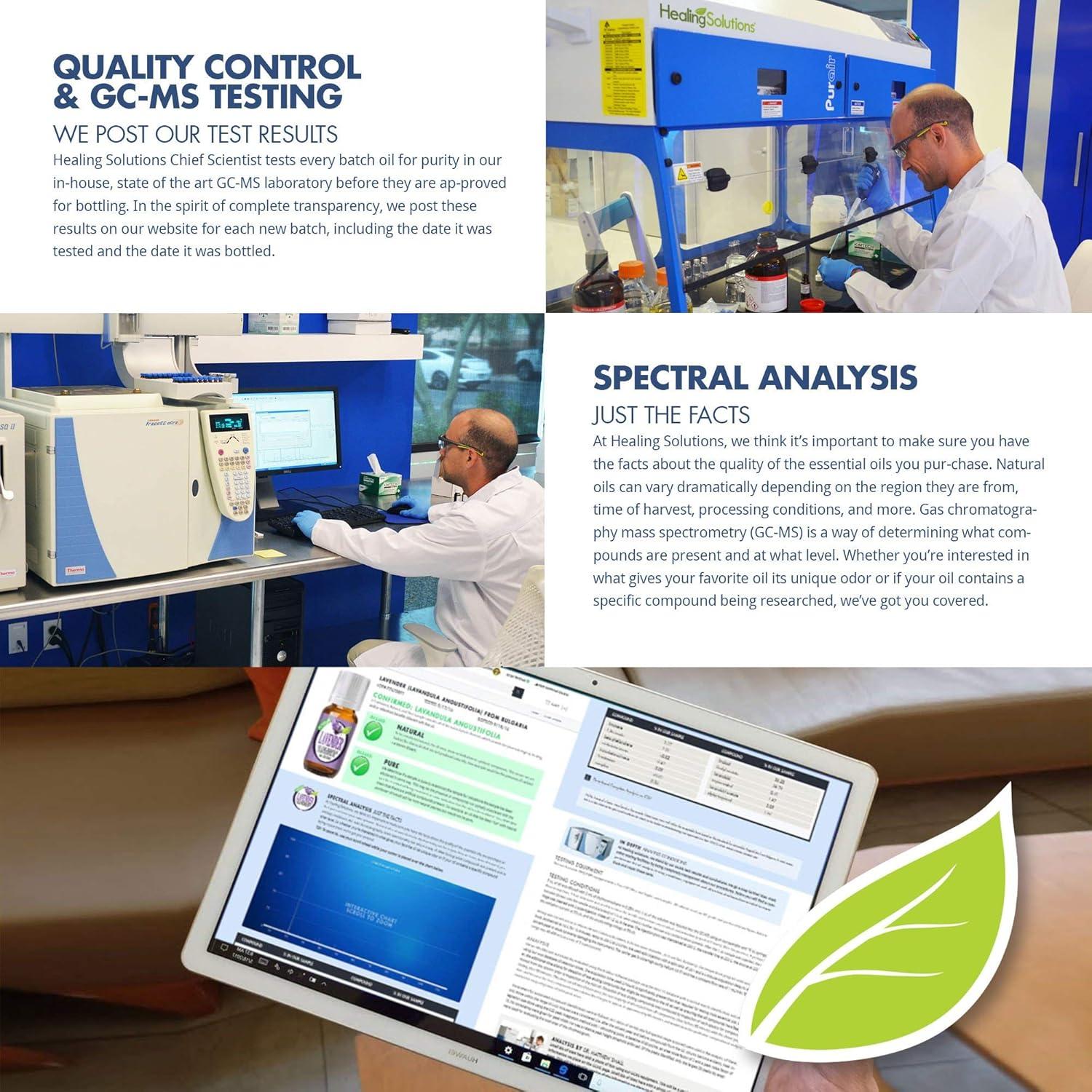 Aceite Esencial Orgánico de Abeto Balsámico Healing Solutions 10ml