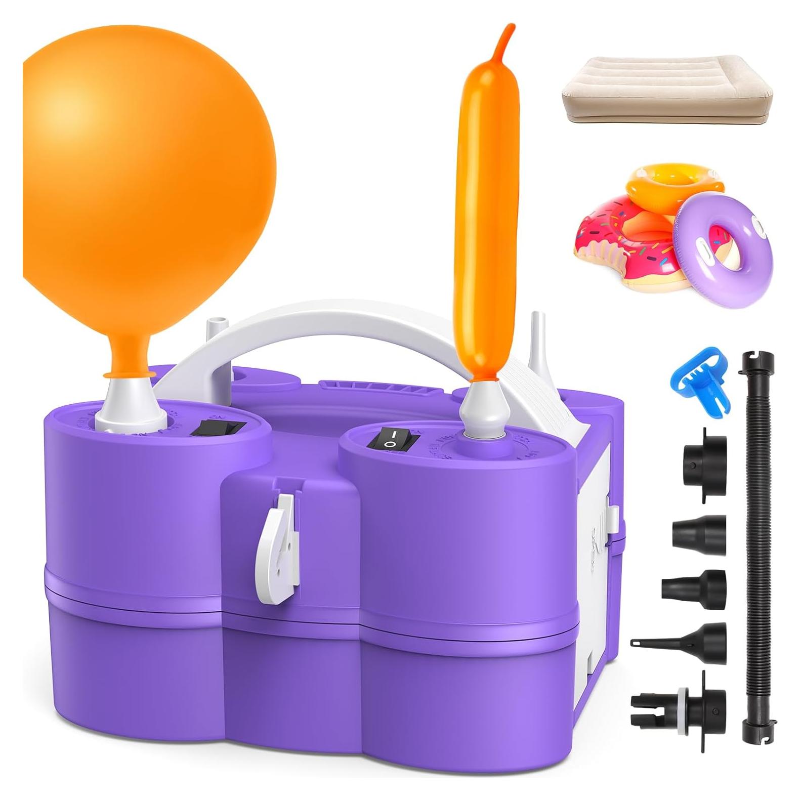 Bomba de aire eléctrica 3 en 1 Keaibuding 1.12 kg inflador