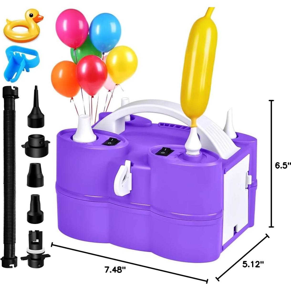 Bomba de aire eléctrica 3 en 1 Keaibuding 1.12 kg inflador