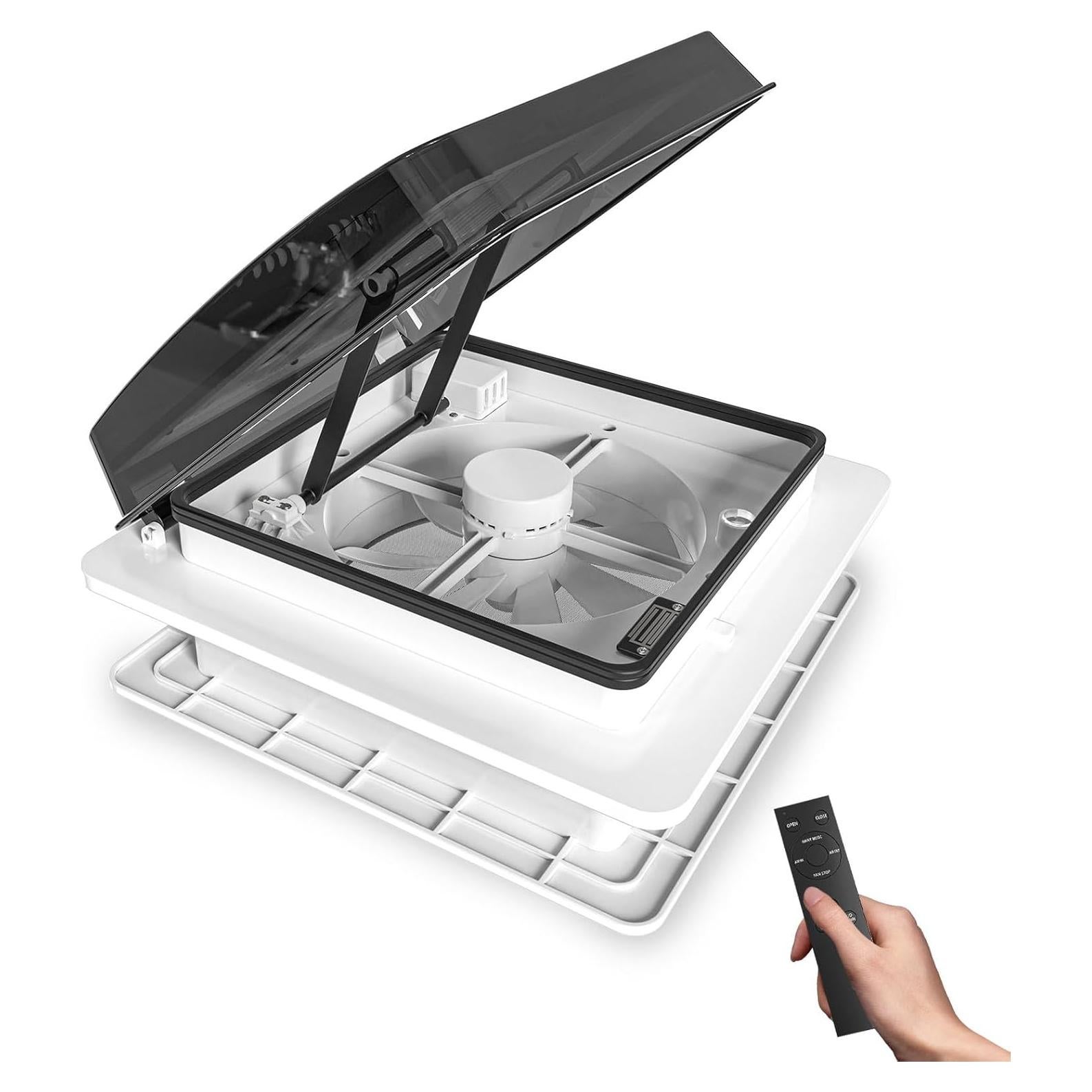 Ventilador de Techo RV 2012 FR360 12V Ultra Silencioso 14"