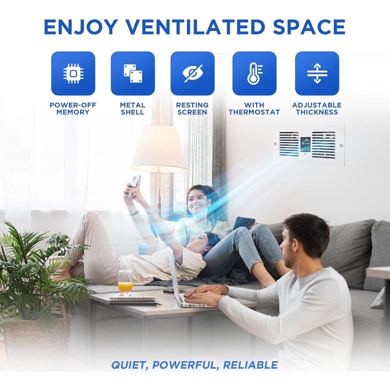 Ventilador de Transferencia de Aire Coliah Jeeasden DX300 300 CFM