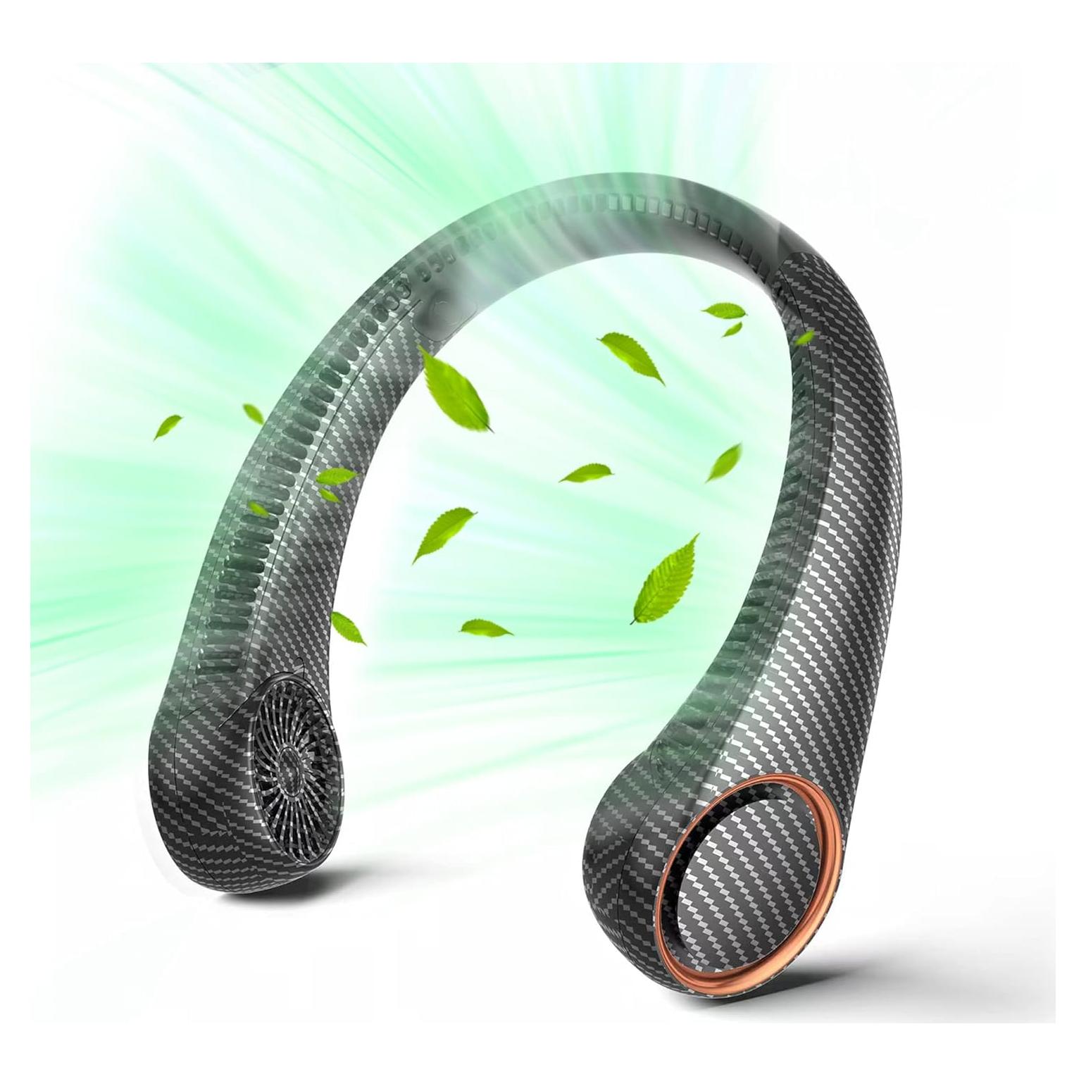 Ventilador de Cuello Portátil PenKou Sin Aspas 4000mAh 3 Velocidades