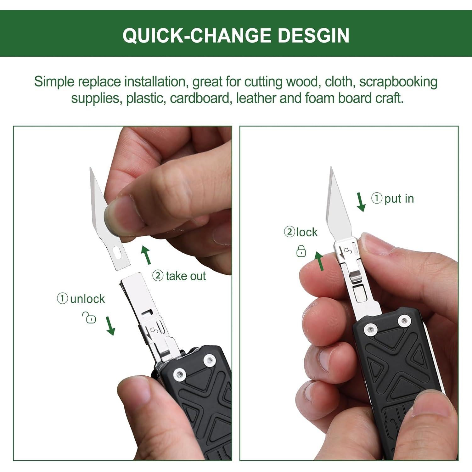 NexTool E1 Multiherramienta de Bolsillo 10 en 1 Acero Inoxidable