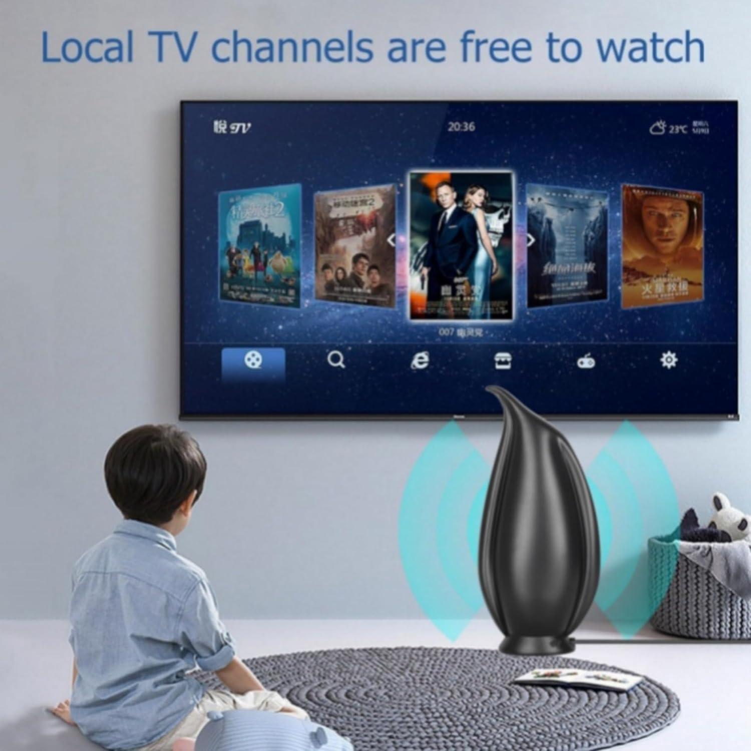 Antena de TV Digital AUTERCO M24-4 Amplificador 1600 km