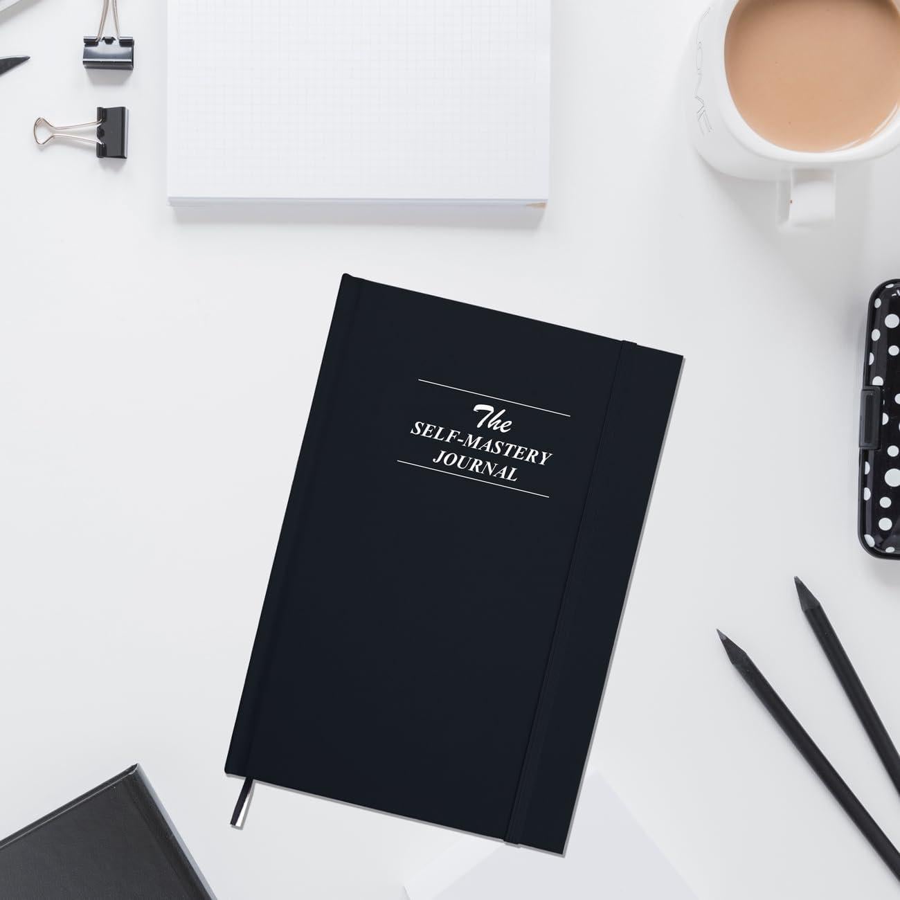 Diario de Autodisciplina Tuun Fuplan - Gratitud y Reflexión Negro