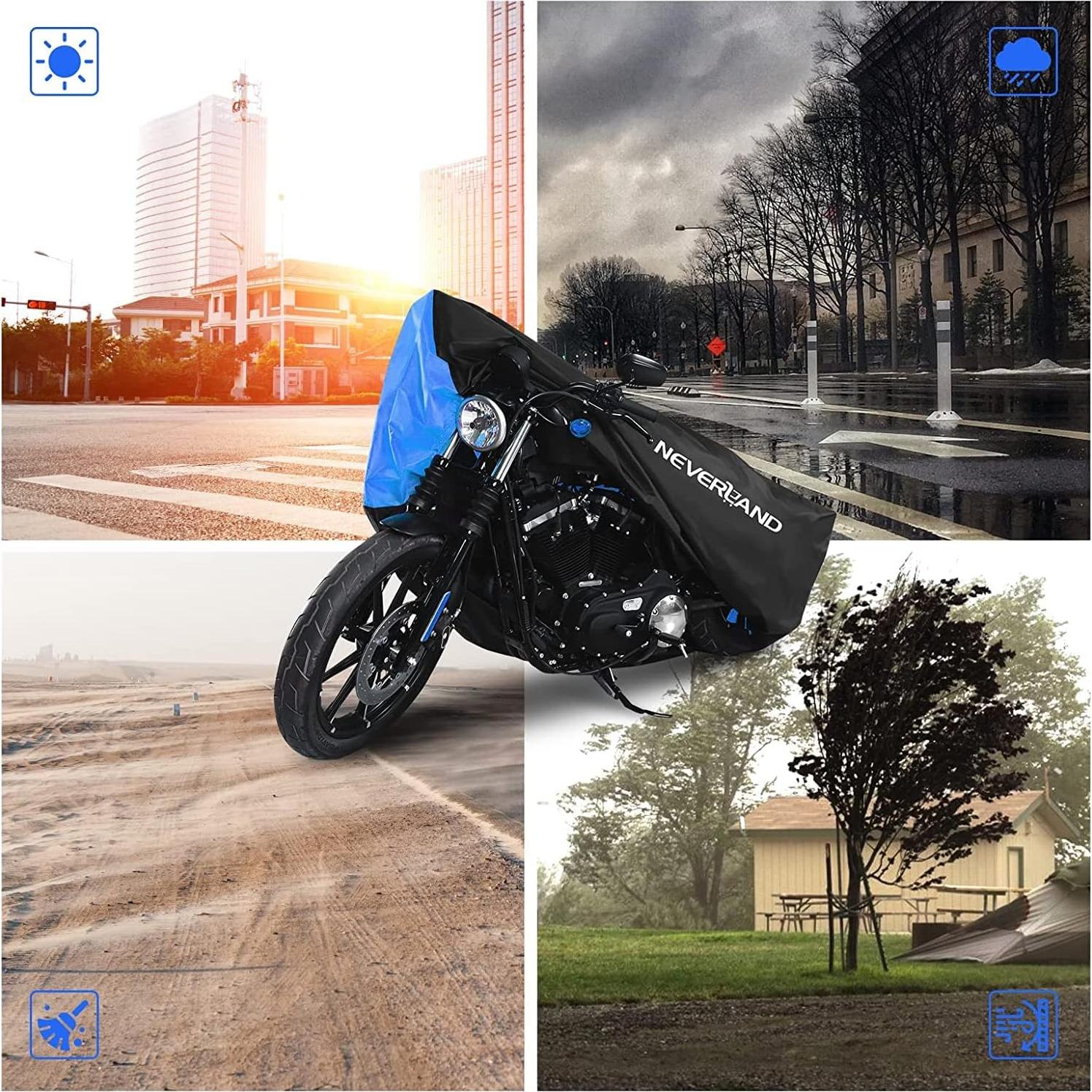 Funda para Motocicleta NEVERLAND M40-29-L Impermeable Azul