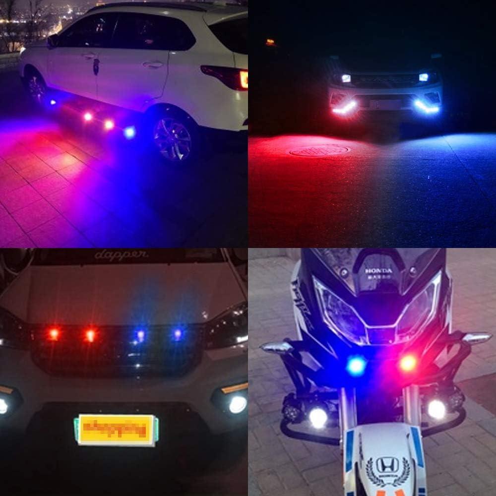 Luz de Advertencia LED Teguangmei 4 en 1 Control Remoto 12V