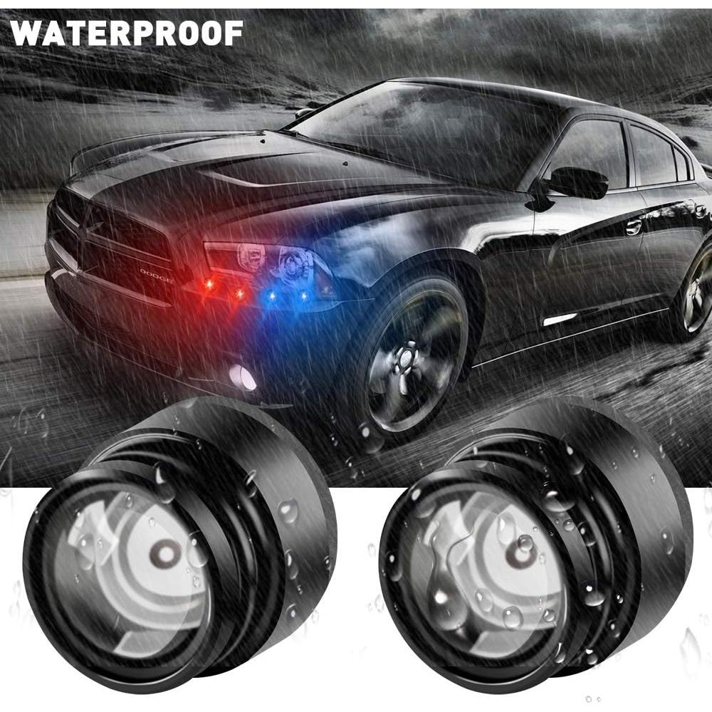 Luz de Advertencia LED Teguangmei 4 en 1 Control Remoto 12V