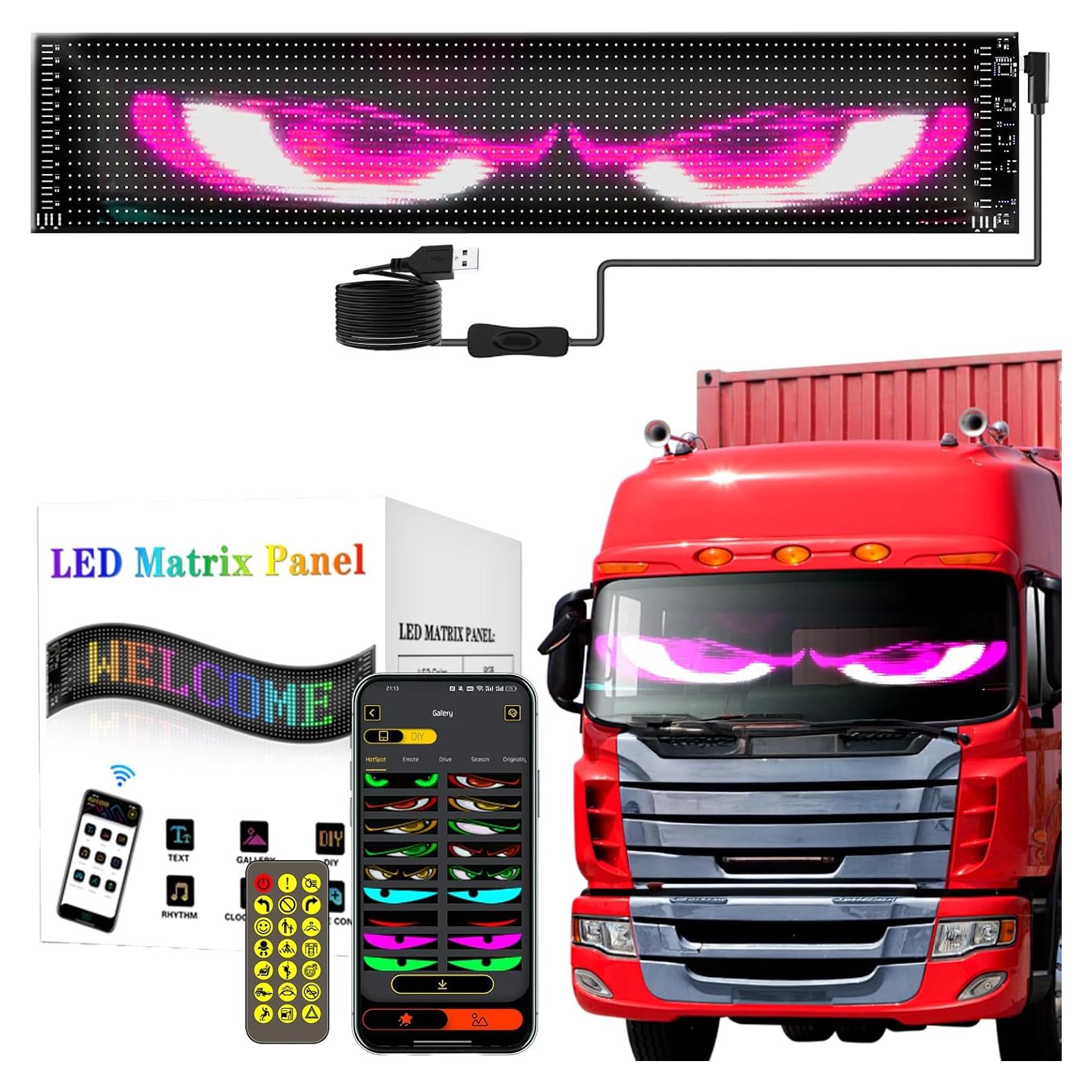 Luz Ojos del Diablo Shuredross LED Programable para Autos