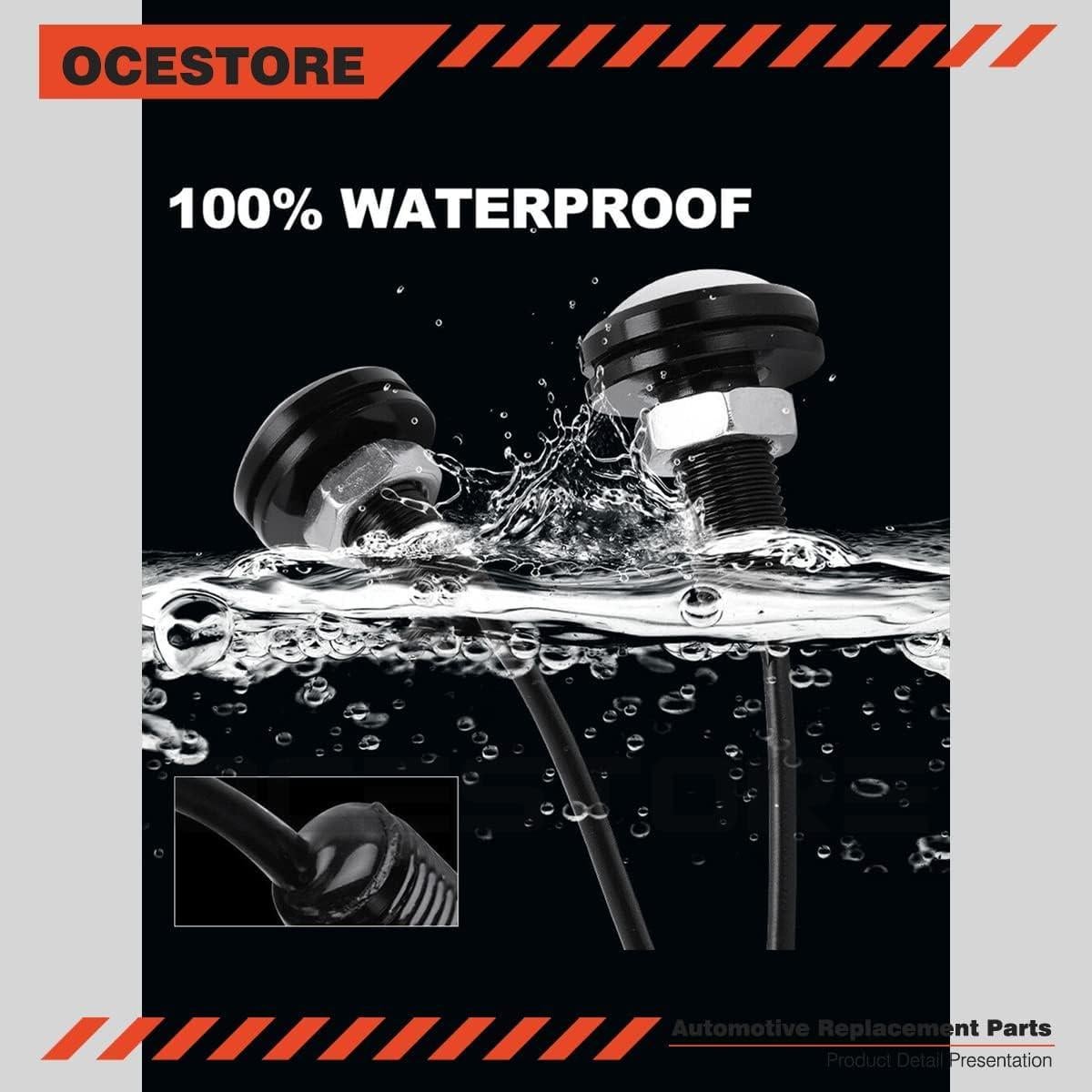 OCESTORE 10 Pcs Bombillas LED Ojo de Águila 12V 15W Impermeables