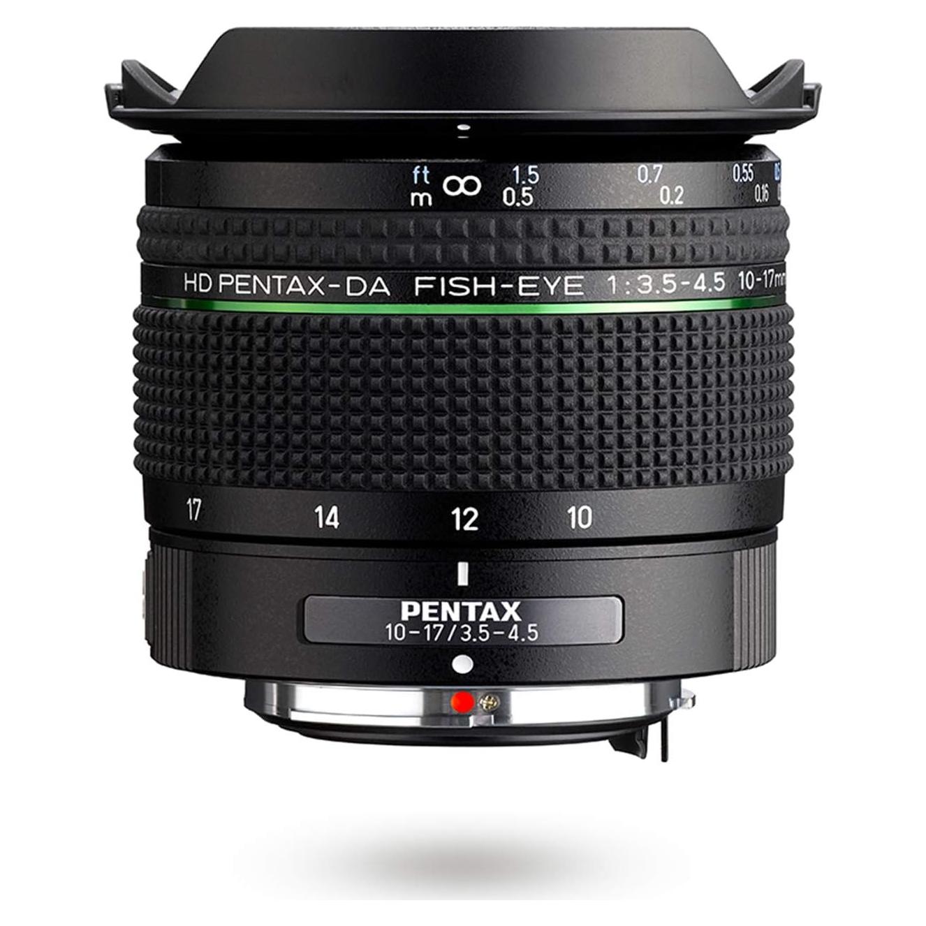 Lente Fisheye Pentax HD DA 10-17mm F3.5-4.5 para DSLR