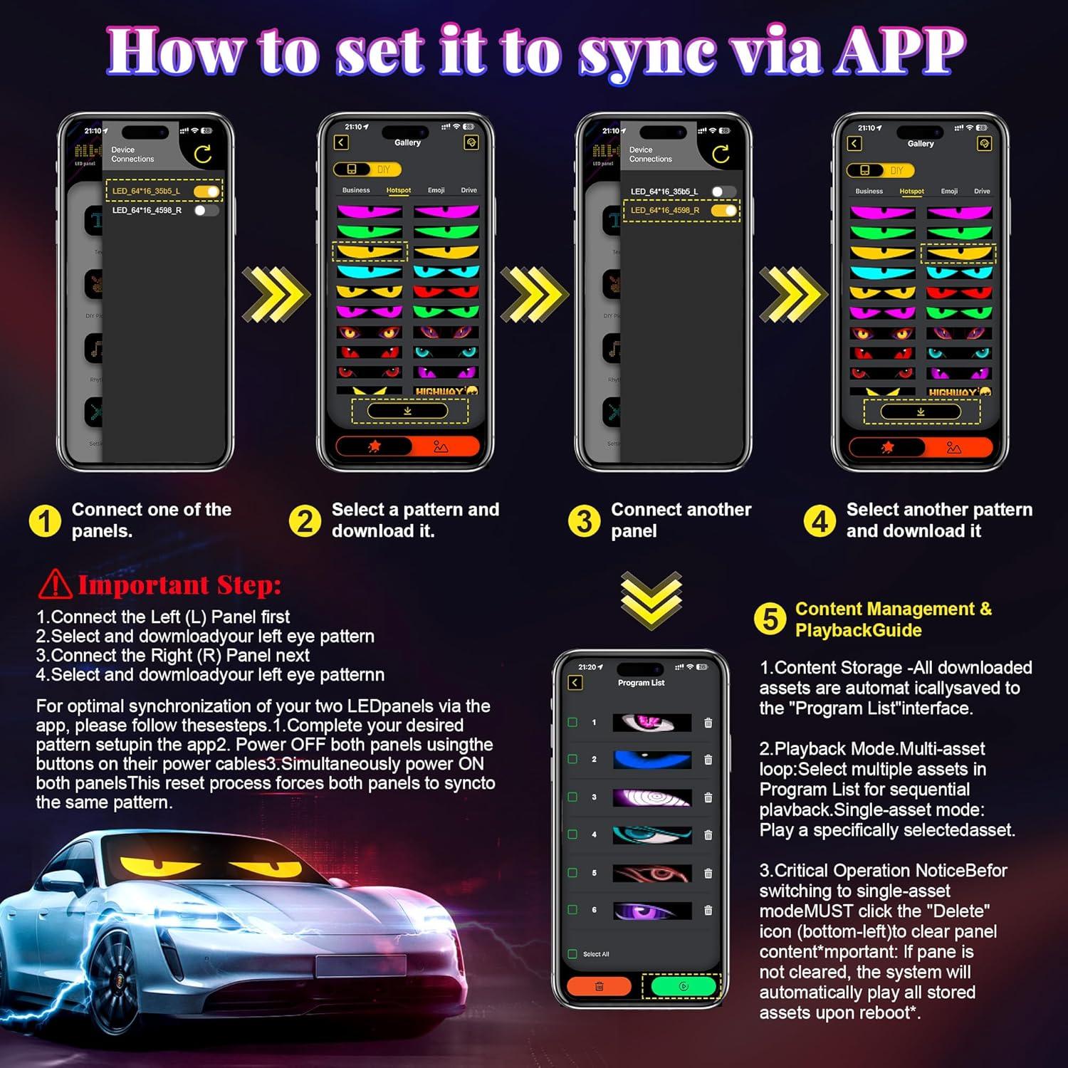 Luces LED Sachie 5800 Lux Ojos de Diablo 60cm 2PCS USB IP68