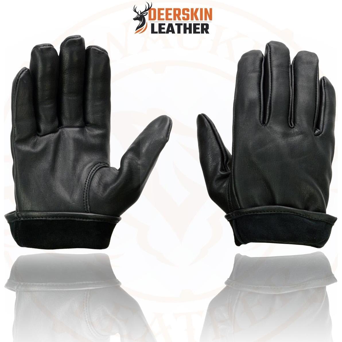 Guantes de motocicleta Milwaukee Leather MG7595 Piel Negro