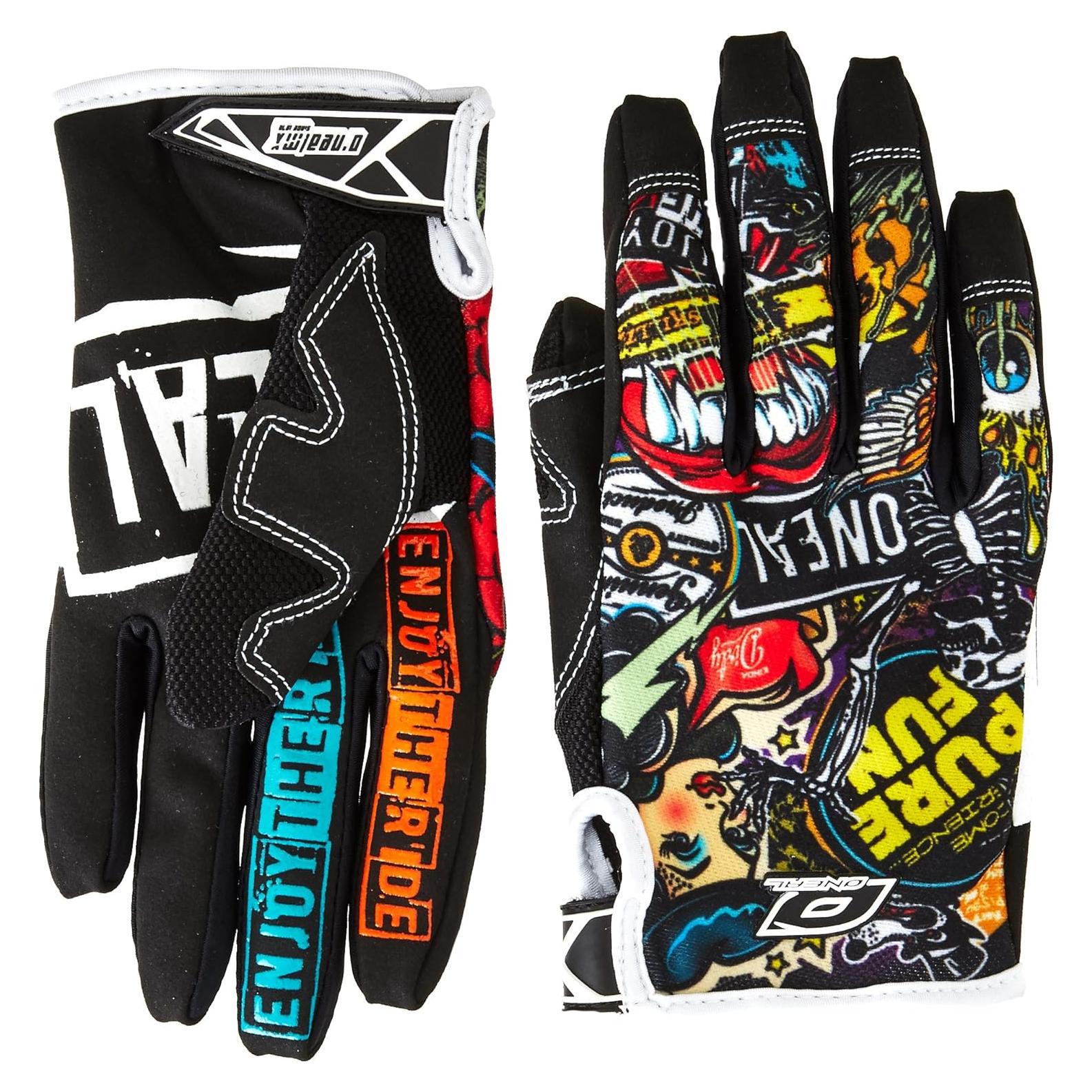 Guantes O'Neal Jump Crank Unisex T12 con Silicona