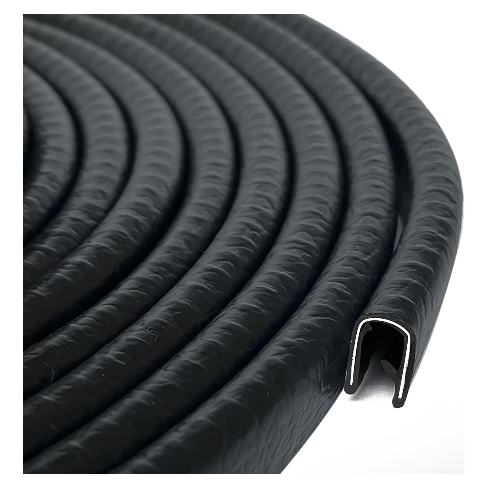 Bisel de goma Aroilder 7.92m negro para bordes 3.2mm