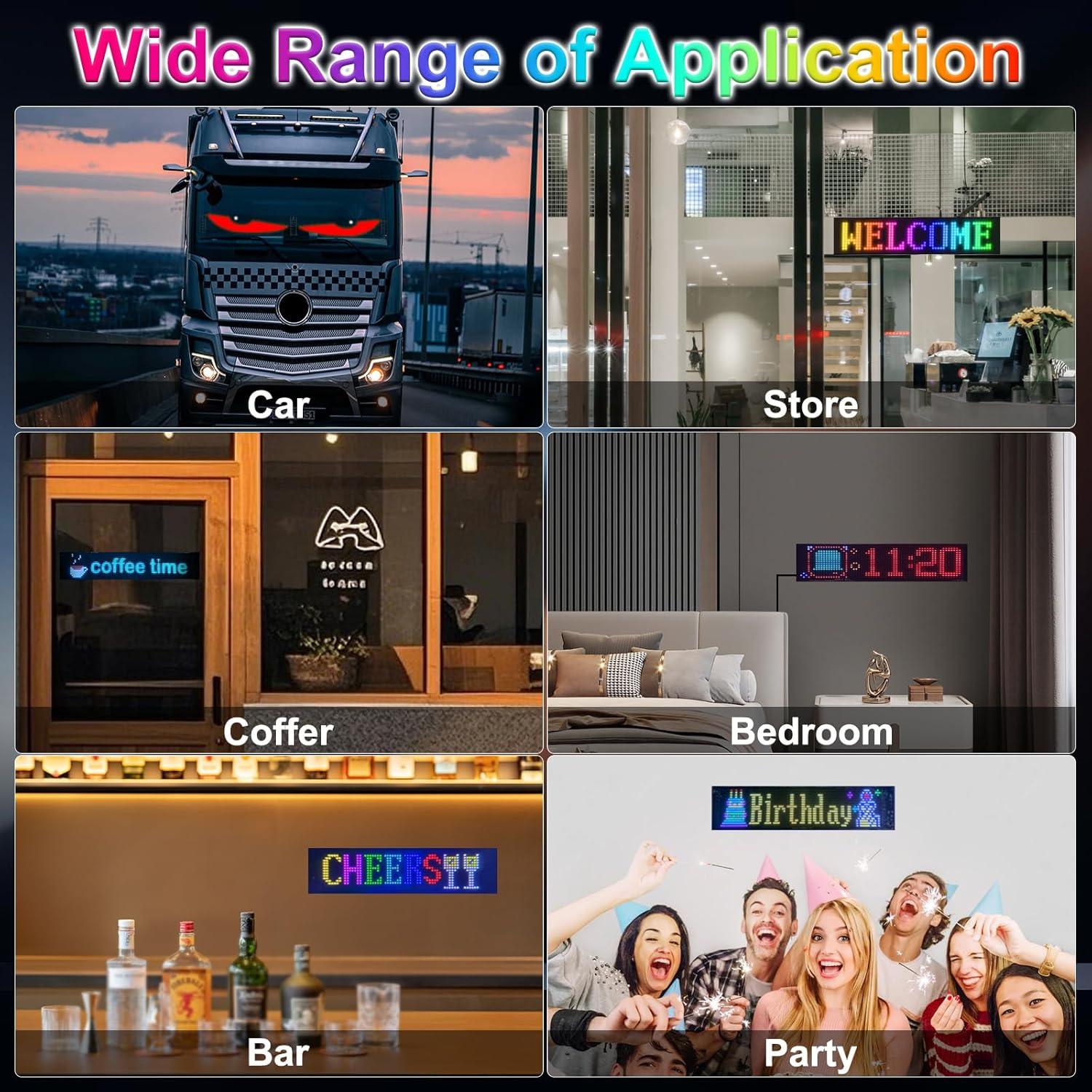 Luces Ojos de Diablo JINRUIHAO para Autos 60x12cm RGB