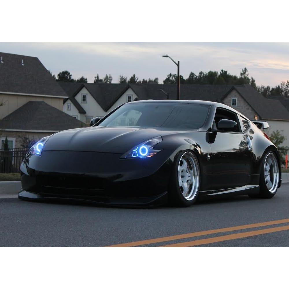 Kit Iluminación Anillo Halo LED RGB iJDMTOY para Nissan 370Z 2009-2020