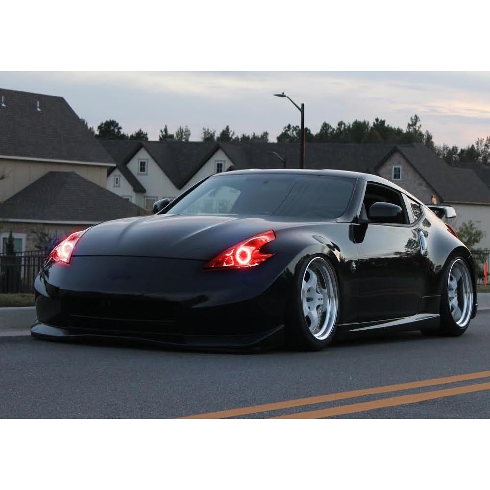Kit Iluminación Anillo Halo LED RGB iJDMTOY para Nissan 370Z 2009-2020