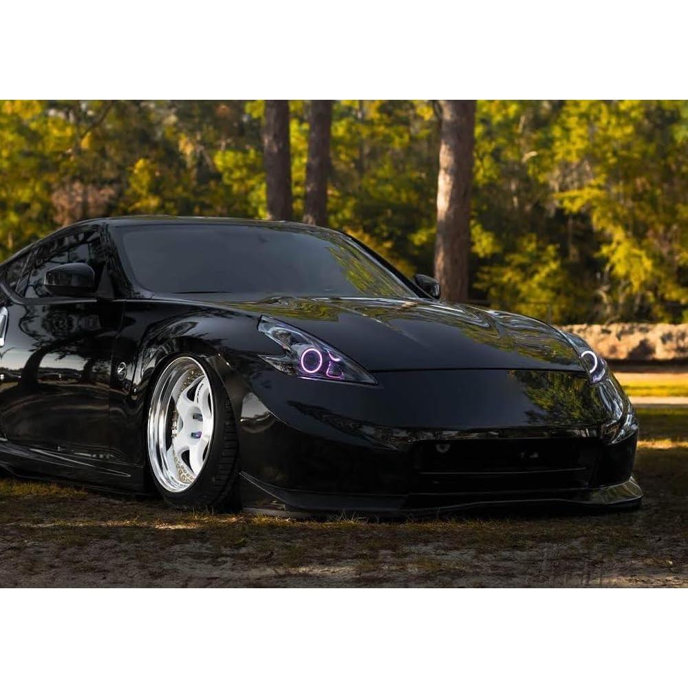 Kit Iluminación Anillo Halo LED RGB iJDMTOY para Nissan 370Z 2009-2020