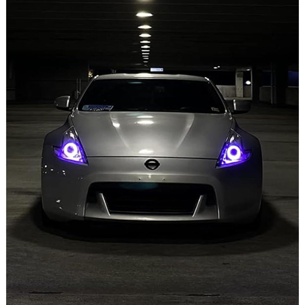 Kit Iluminación Anillo Halo LED RGB iJDMTOY para Nissan 370Z 2009-2020
