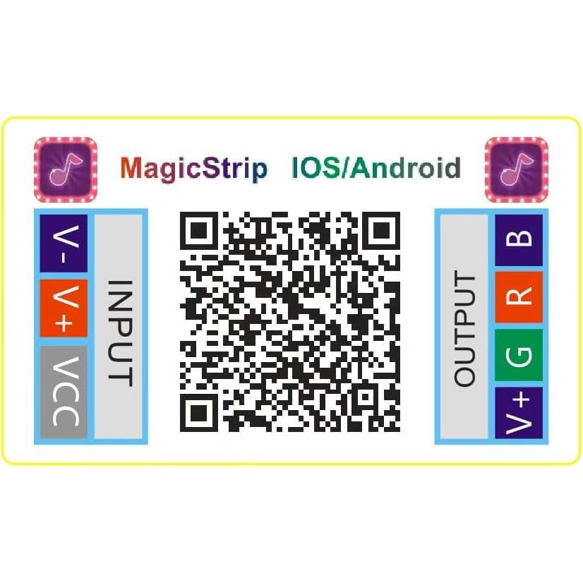 Anillos Halo LED RGB Grandview 70MM Control Bluetooth 12V