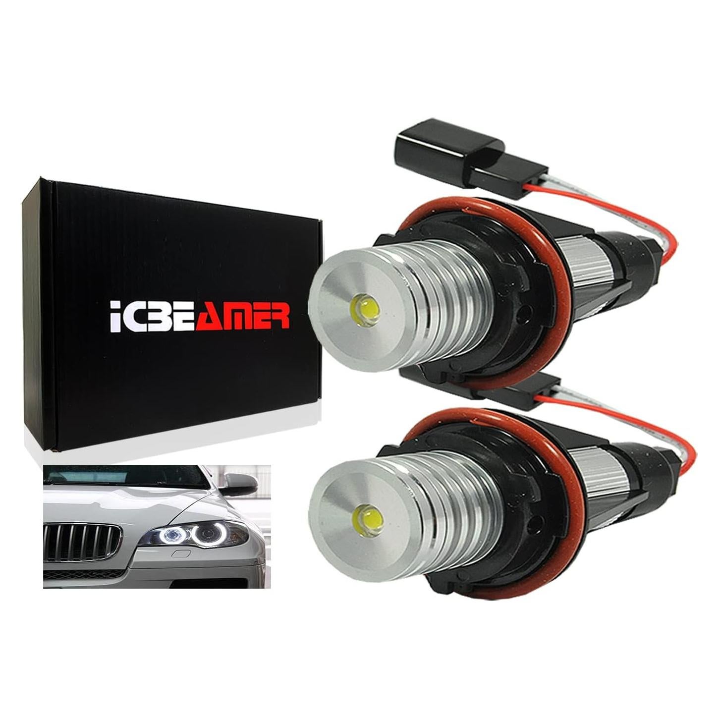 Bombillas LED Angel Eyes ICBEAMER para BMW E39 E53 E60 12V 6W