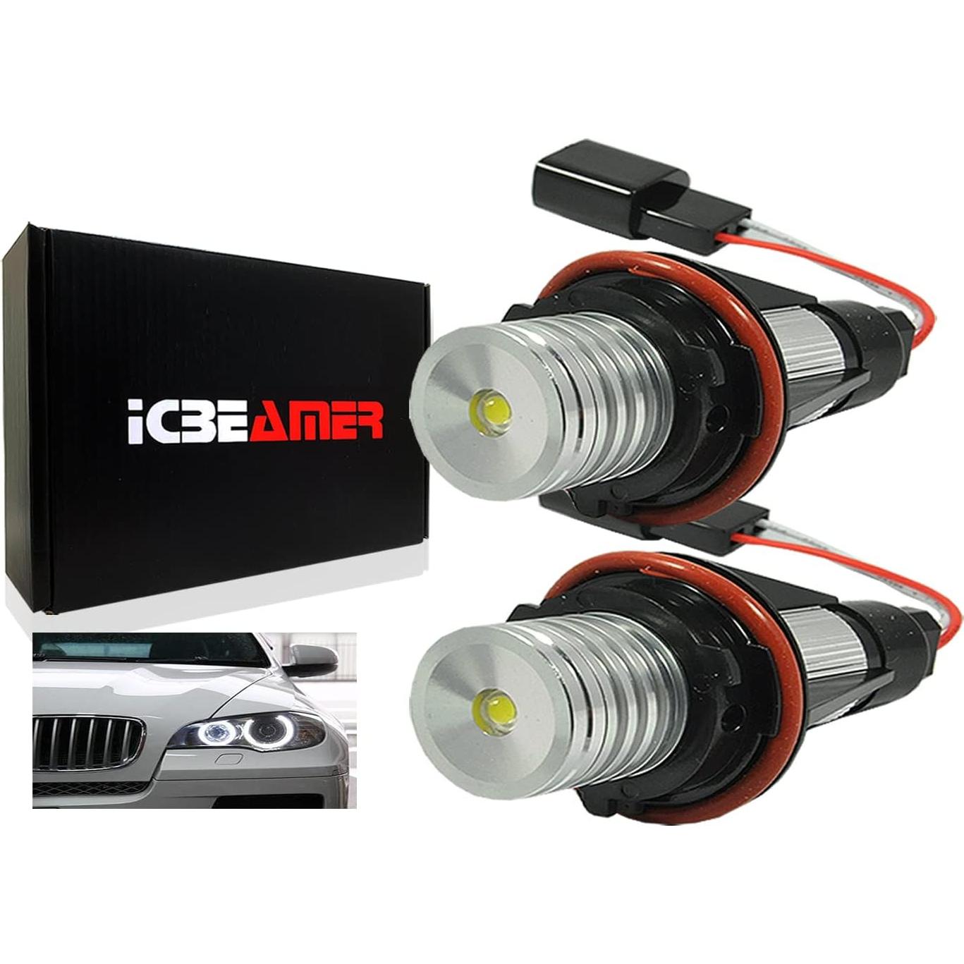Bombillas LED Angel Eyes ICBEAMER para BMW E39 E53 E60 12V 6W