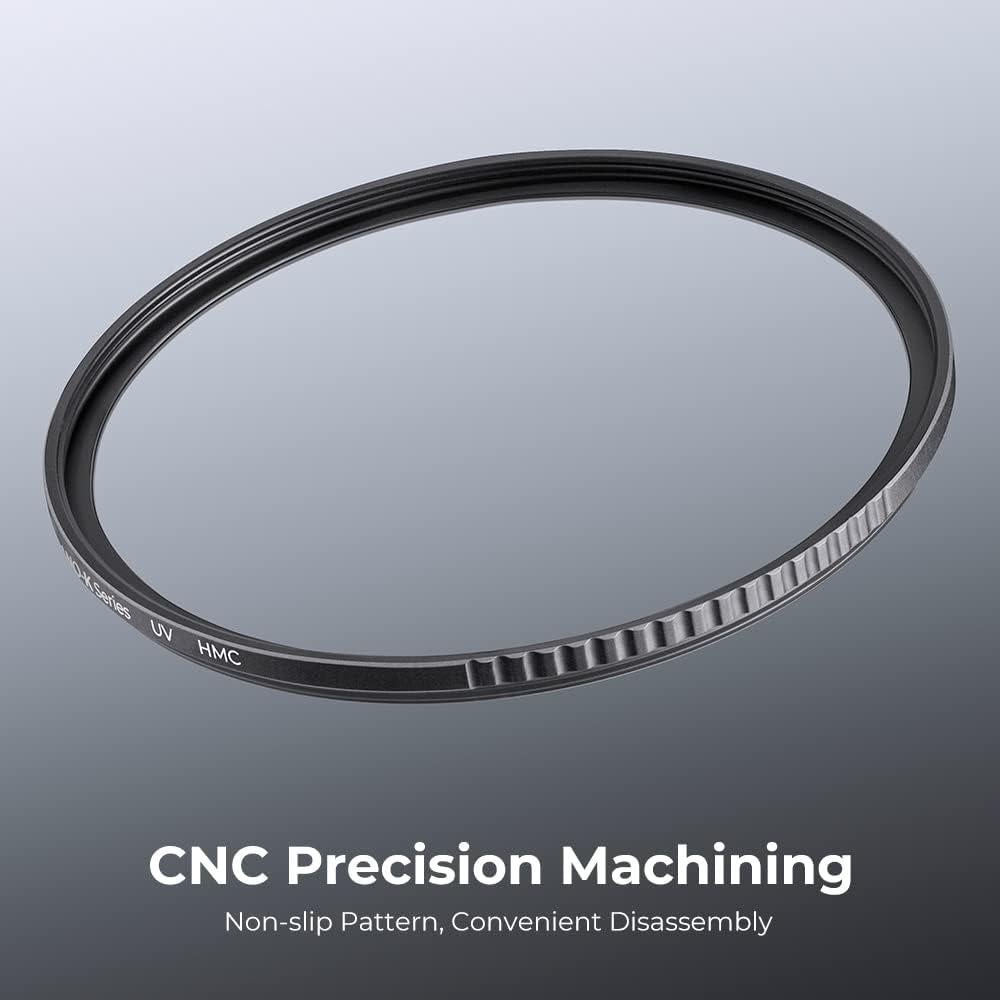 Filtro UV K&F Concept 37mm con Marco Delgado y 18 Capas