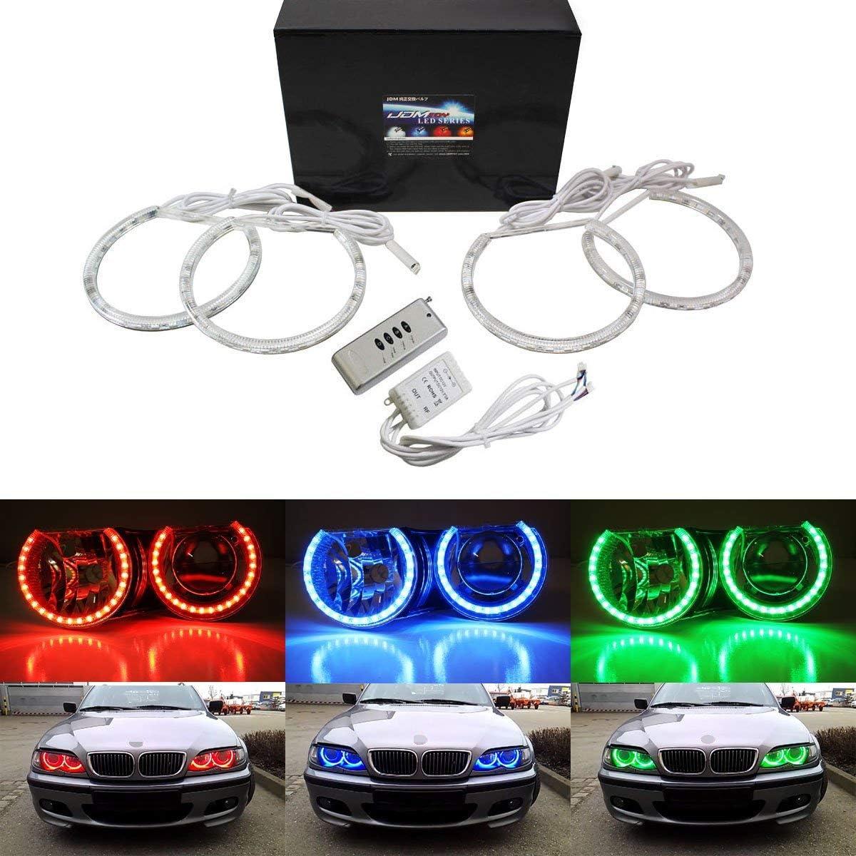 Anillos Halo RGB Multicolor iJDMTOY para BMW E36 E46 E38 E39