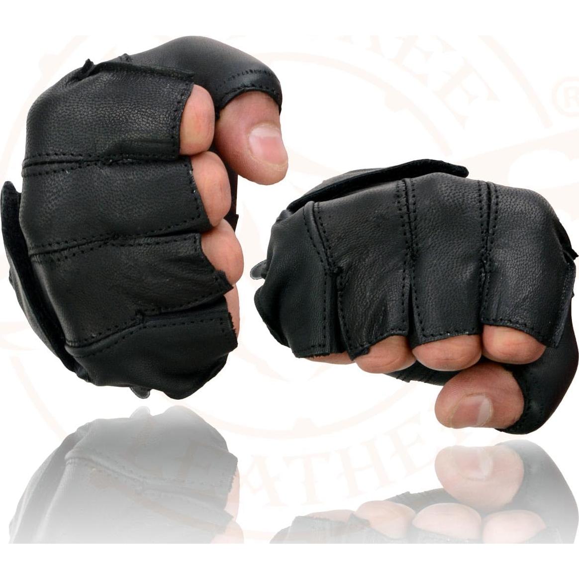 Guantes sin Dedos Milwaukee Leather SH442 para Motocicleta 3XL