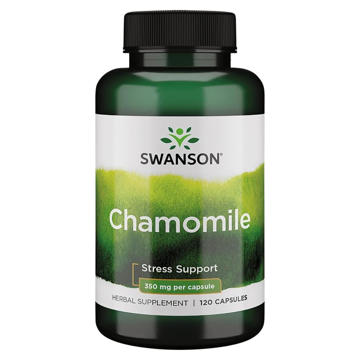 Suplemento Herbal de Manzanilla Swanson - 120 Cápsulas