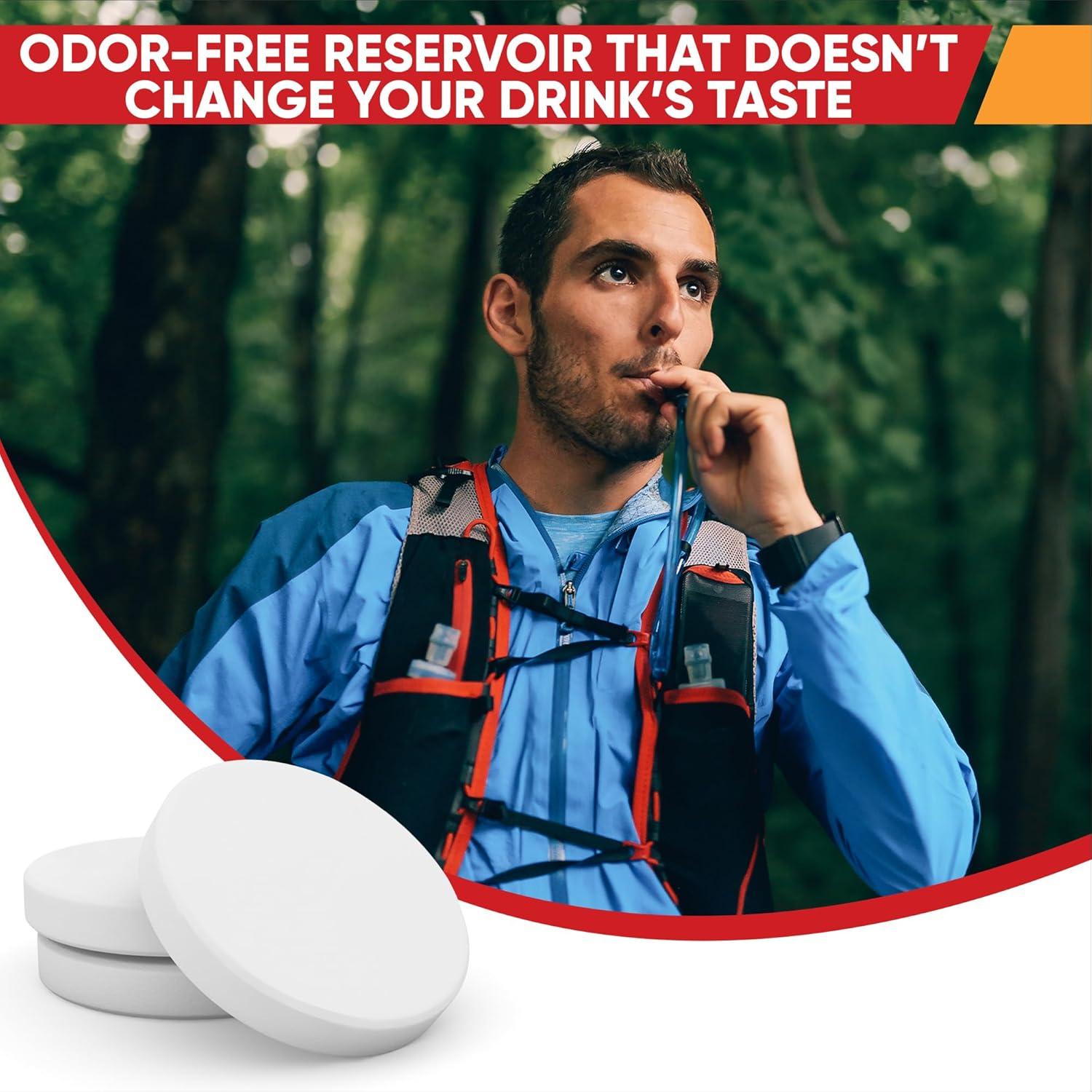 Tabletas de Limpieza para Mochilas de Hidratación CleanHike - 36 Unidades