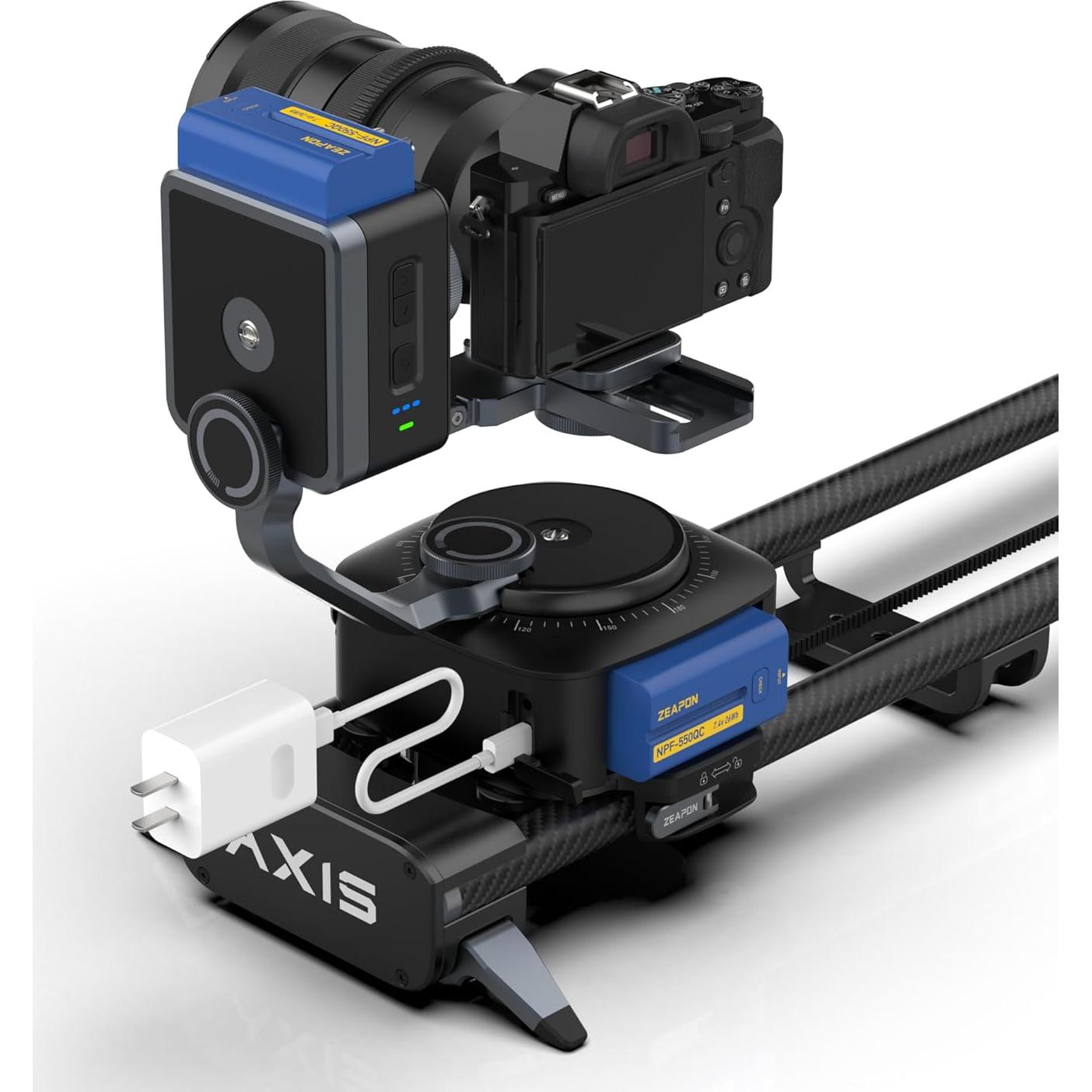 Deslizador de Cámara Motorizado Zeapon AXIS 80 Pro 80cm