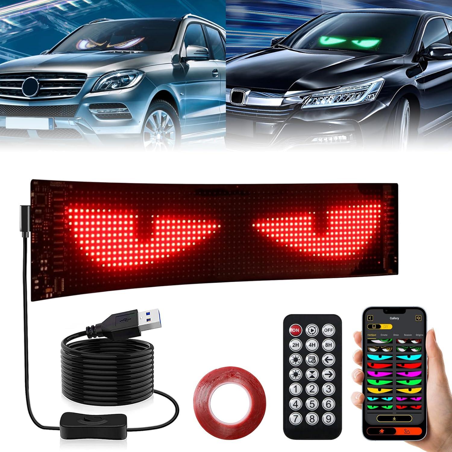 Luces LED Ojos del Diablo ICEFLY para Parabrisas 89.9cm