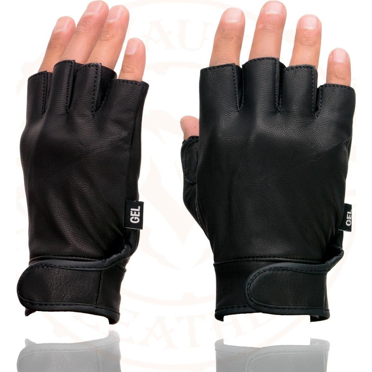 Guantes de Motocicleta Milwaukee Leather 2X sin Dedos