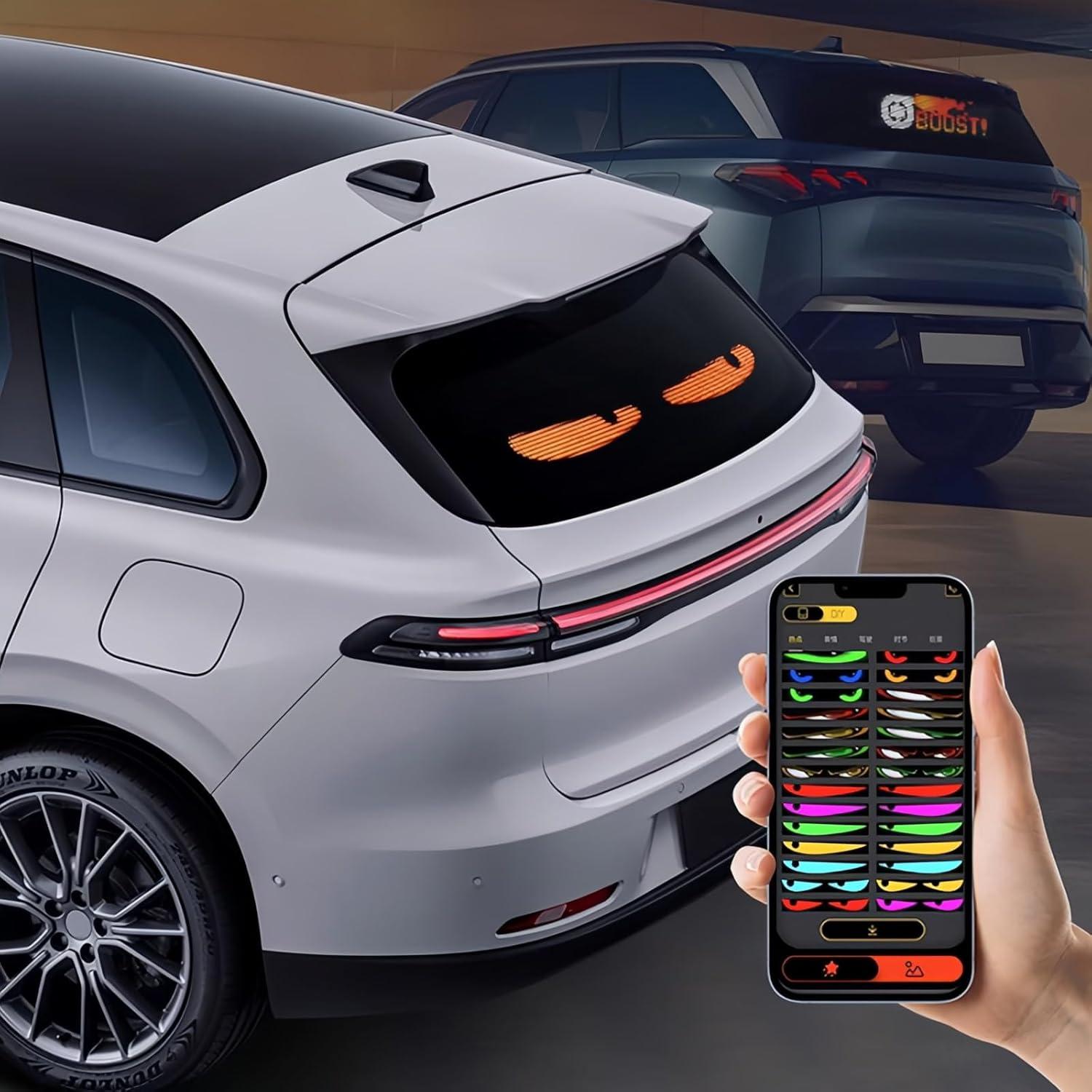 2 Ojos LED para Parabrisas Taysem HRP-2064, Control por App