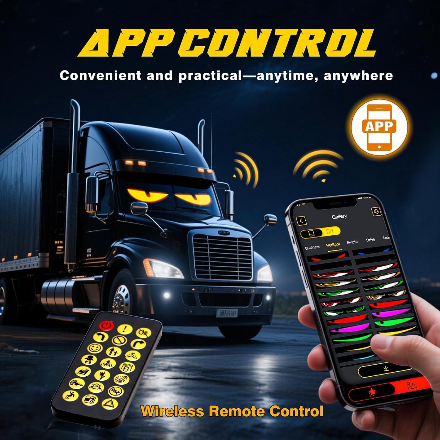 Luces LED Ojos de Diablo Suacopzar 23.4" para Autos