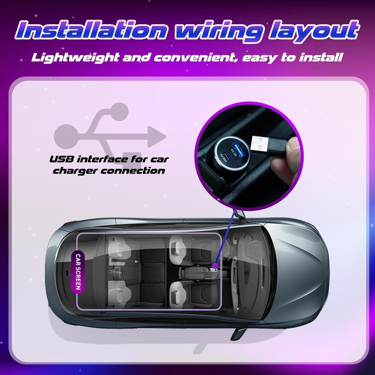 Luces Ojos Demonio HHYUEYANG para Parabrisas LED 10.16x34.8cm