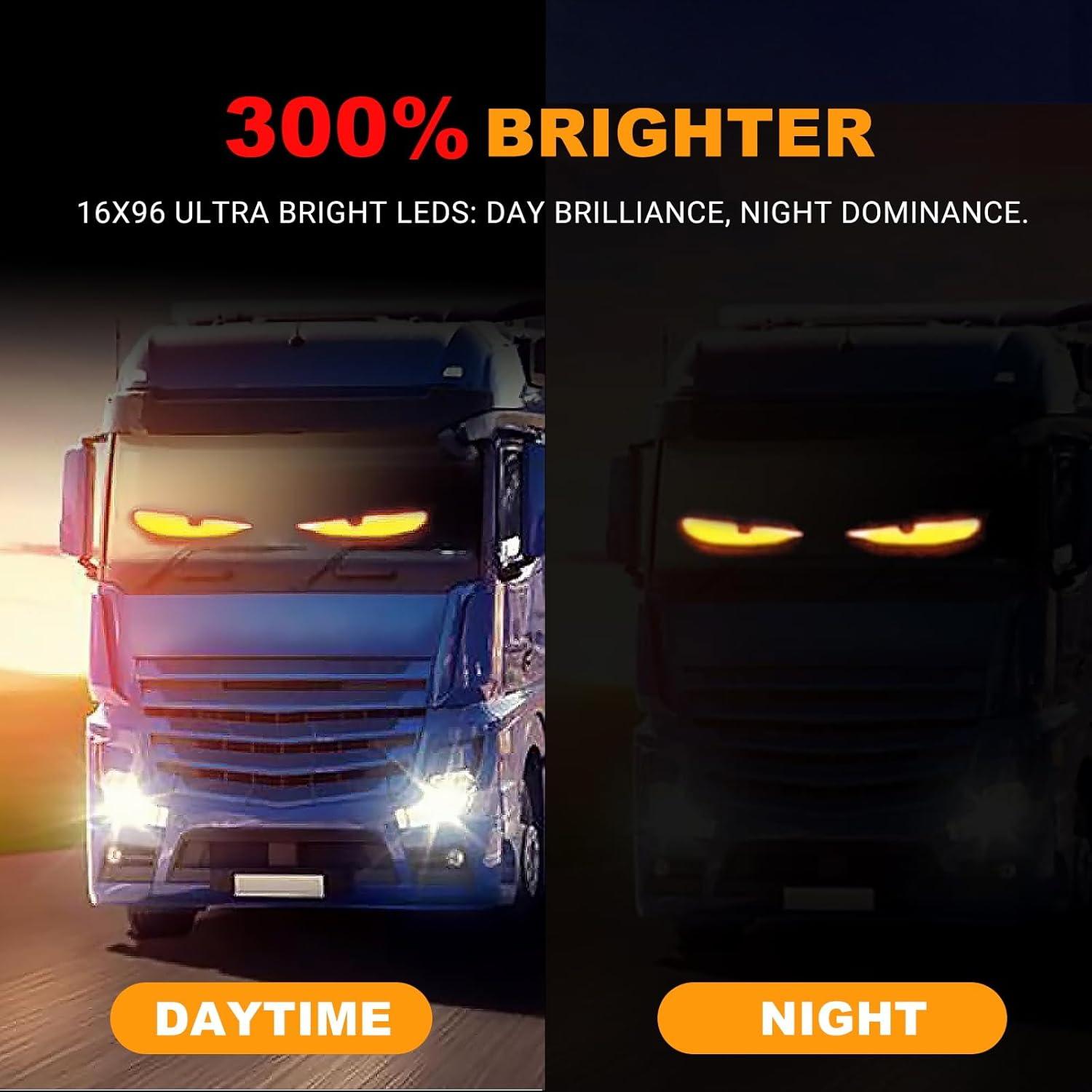 Luz LED Ojos Diabólicos ALDST 24" Flexible para Autos