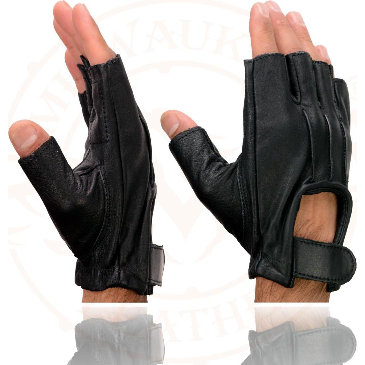 Guantes de Motocicleta Milwaukee Leather SH206 con Gel