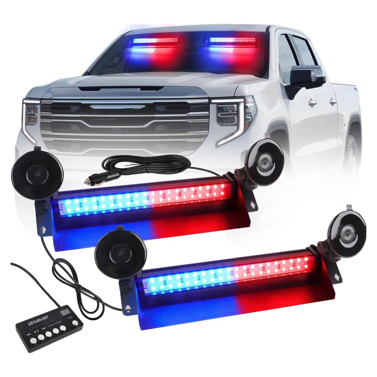 Luces de Emergencia LED Estroboscópicas 35.56 cm SmallFatW