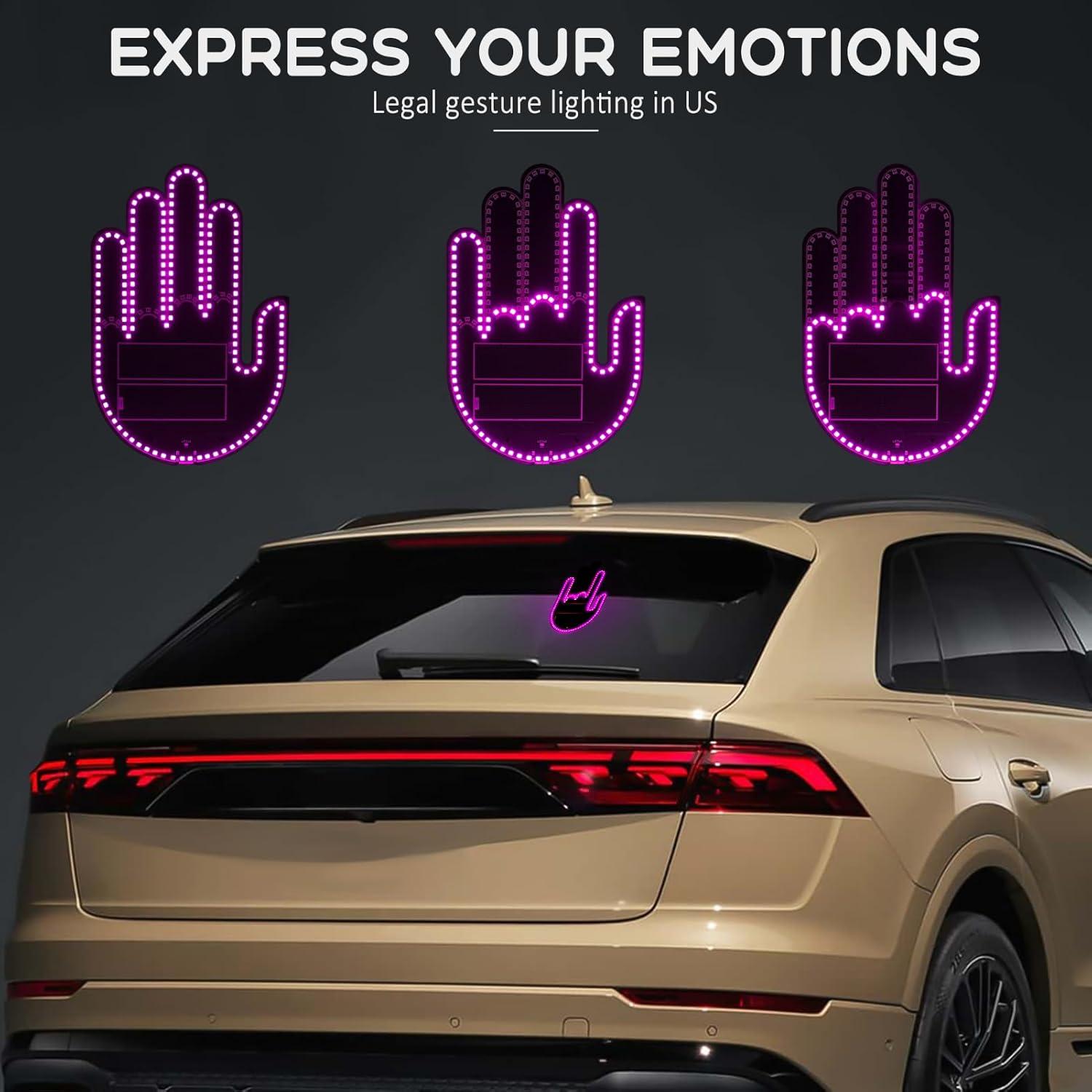 Luz LED de Dedo ISUNMEA Rosa con Control Remoto y Gestos