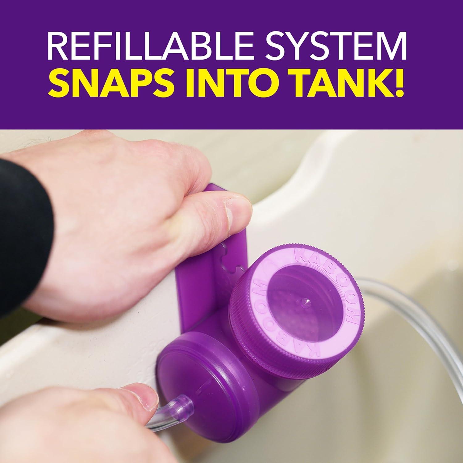 Recarga 3 Paquetes Kaboom Sin Fregar Limpieza Inodoro OxiClean