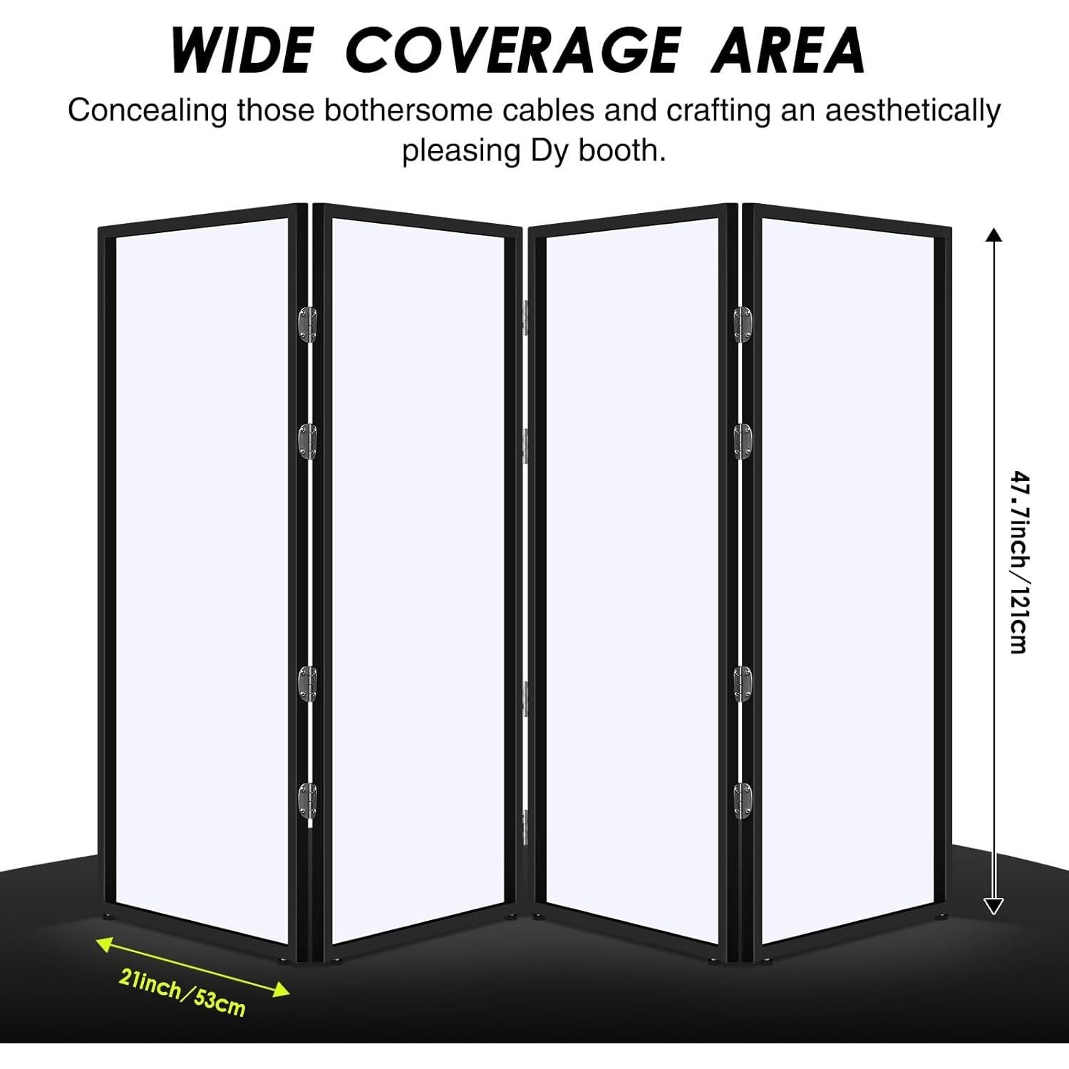 Cabina de DJ Portátil Aodyow AO-2 Plegable con Scrims
