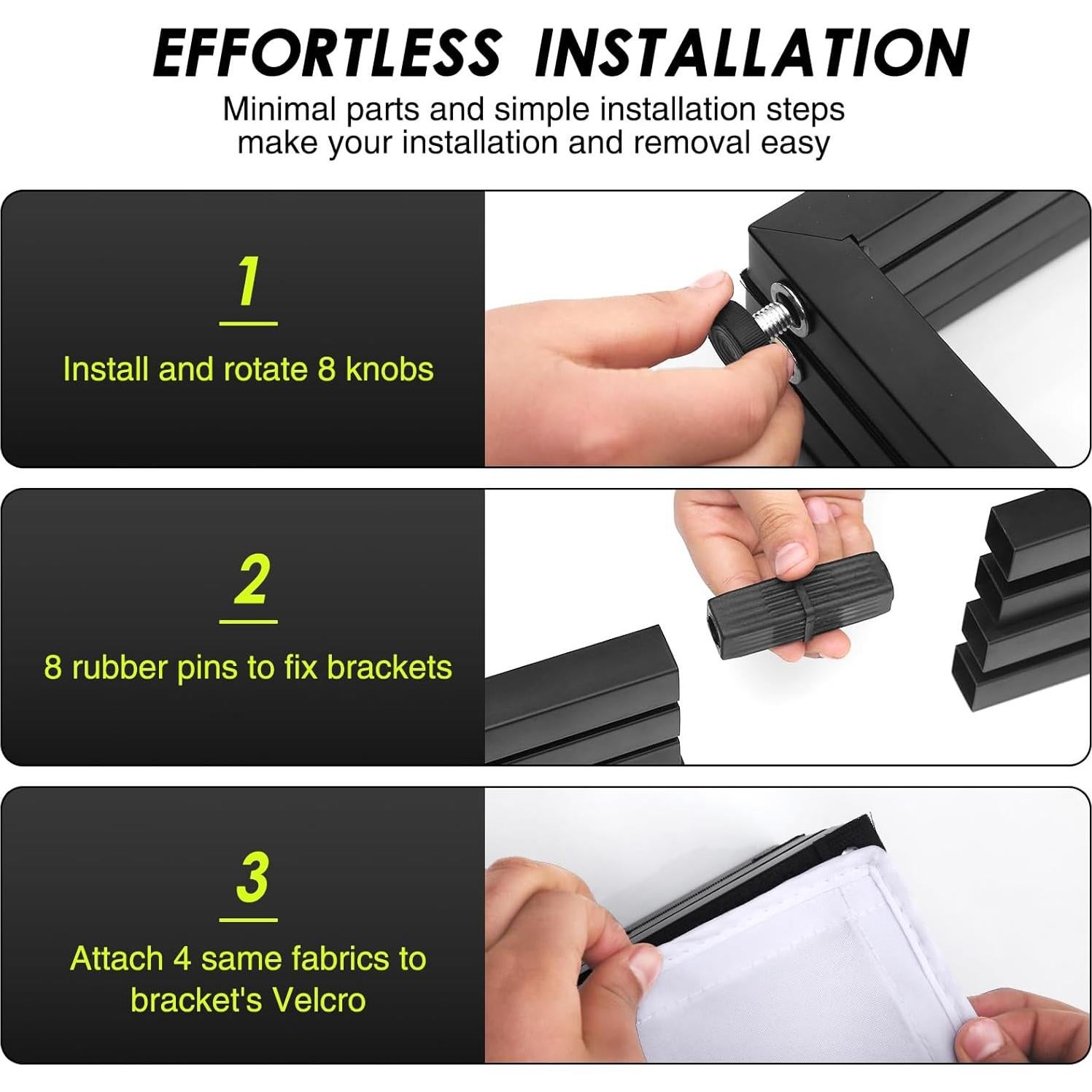 Cabina de DJ Portátil Aodyow AO-2 Plegable con Scrims