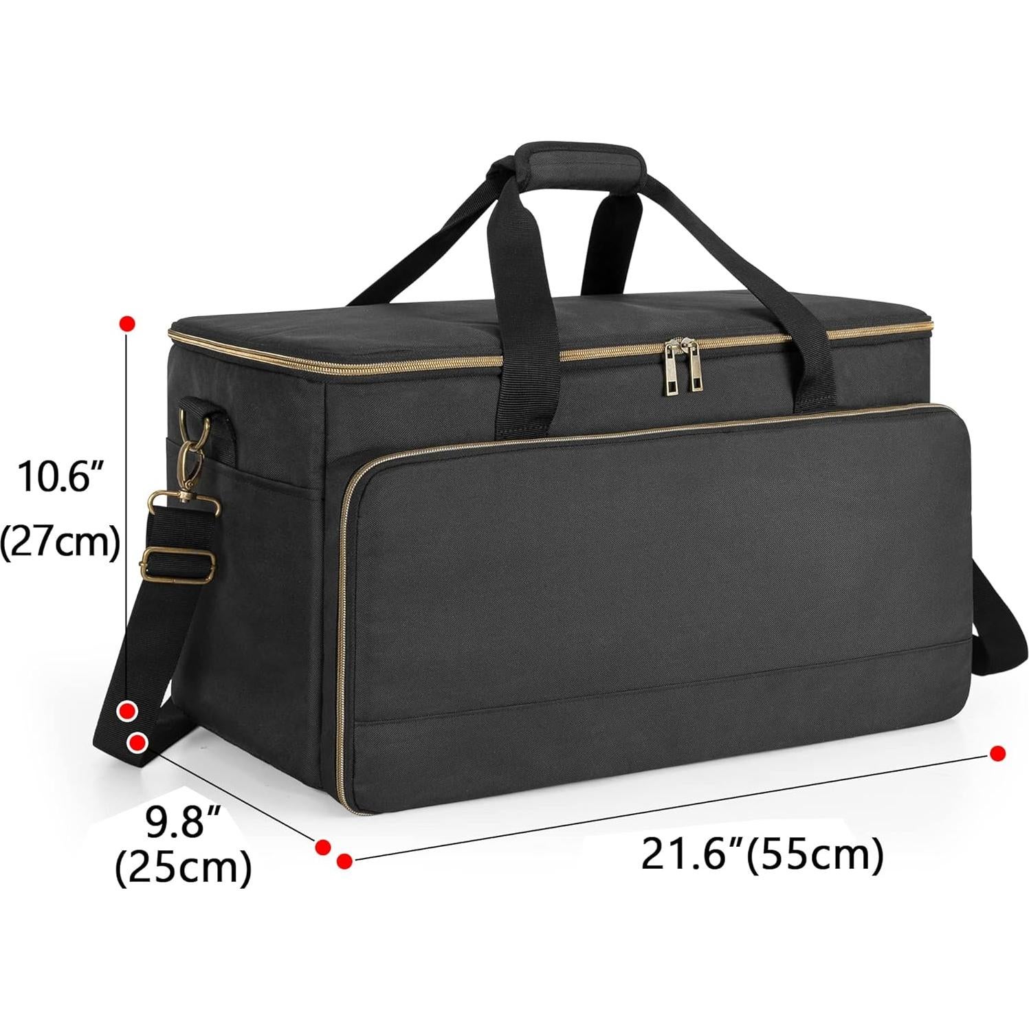 Bolsa Organizadora de Cables Trunab Grande para DJ 54.86x24.89x26.92cm
