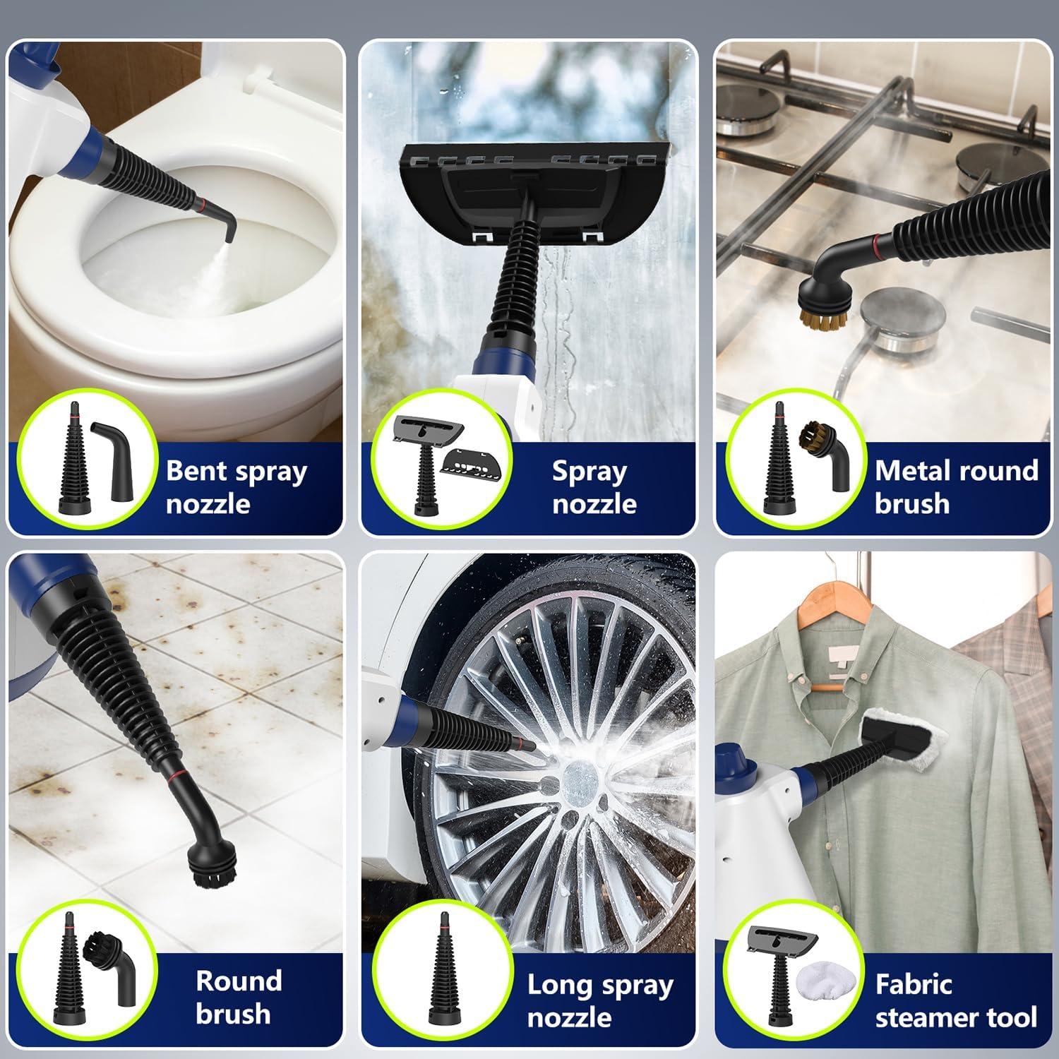 Limpiador de Vapor Dovety TMSC-001 1050W 350ml Multi-Superficie